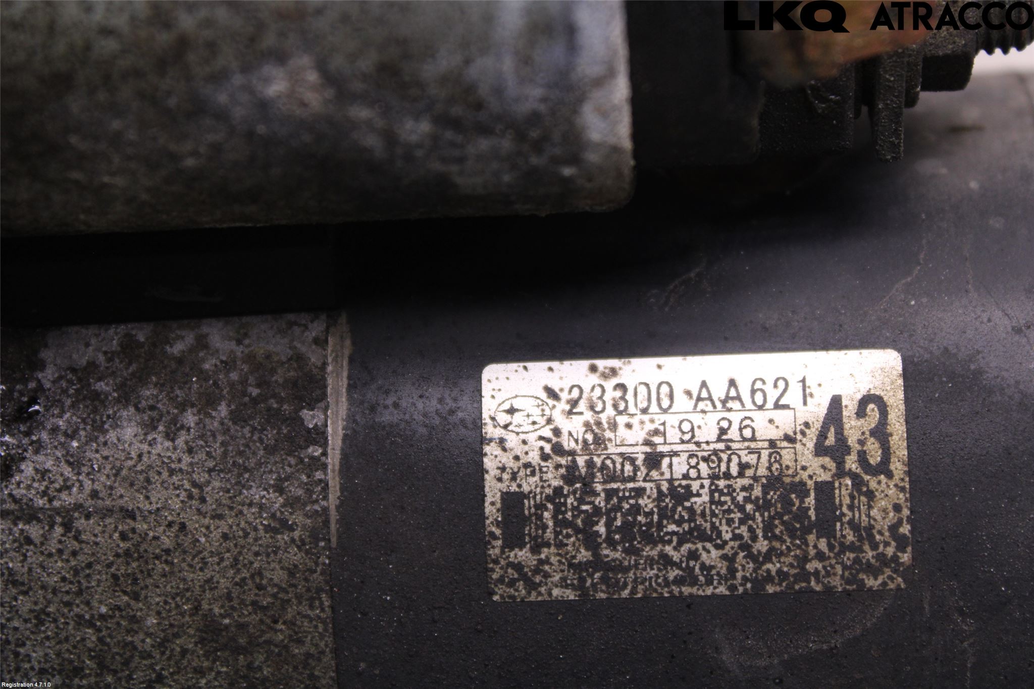 Subaru LEGACY 10-14 Startmotor Diesel