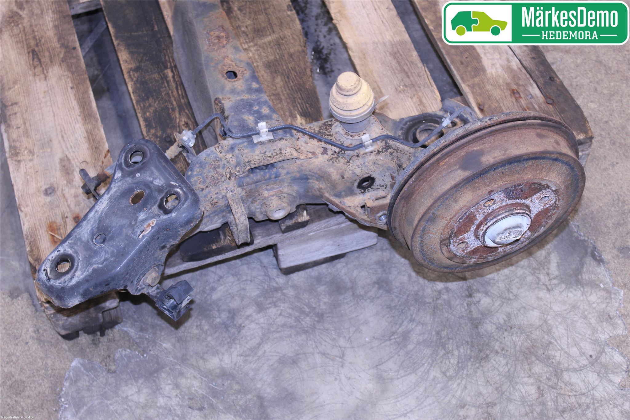 Citroen C4 CACTUS 14-20 Bakaxelbalk