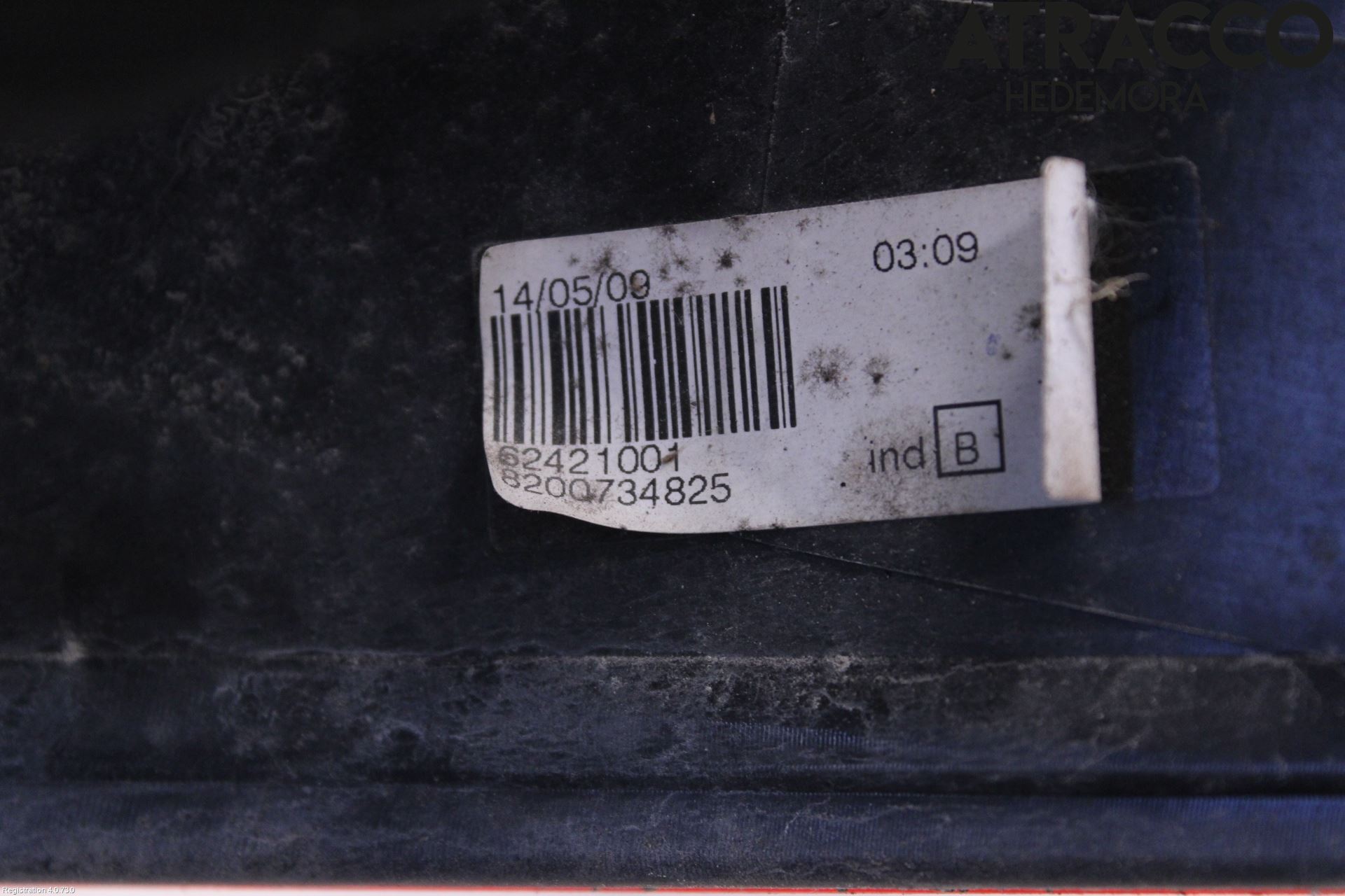 Dacia SANDERO 09-13 Bakljus Vänster