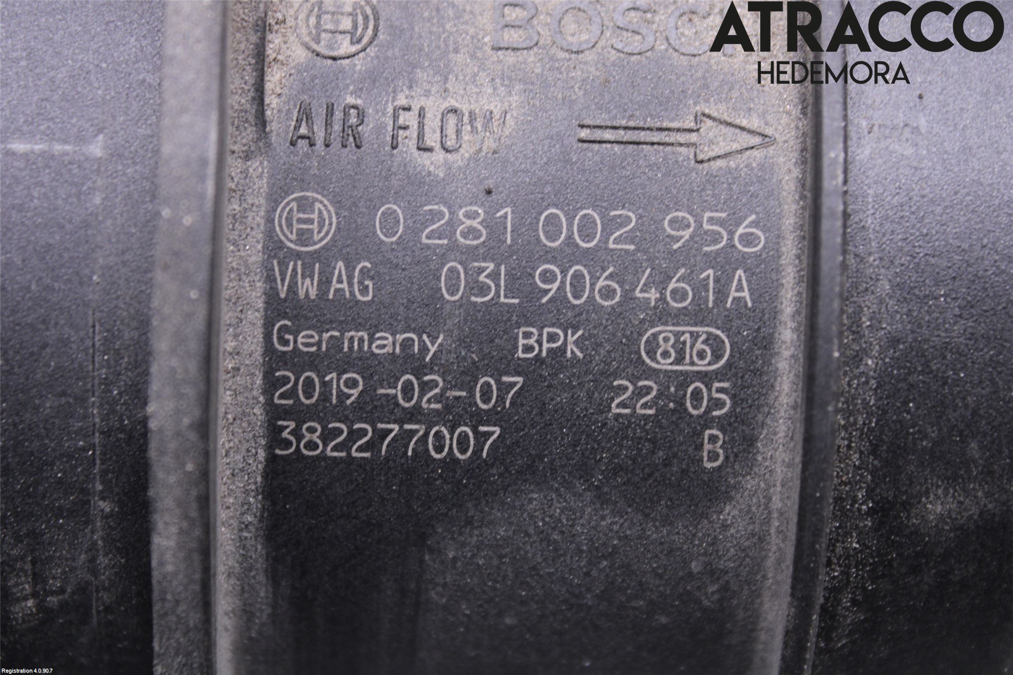Audi A4/S4 B9 20- Injluftmassamätare