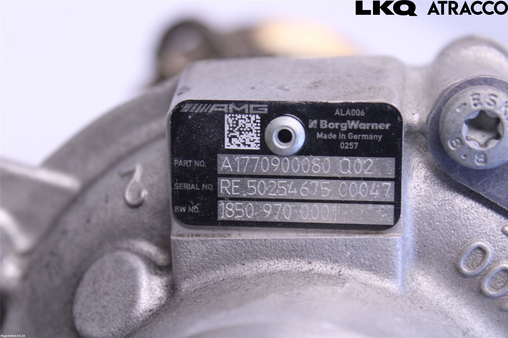 Mercedes-Benz MB C-KLASS (W205) 14-21 Turboaggregat