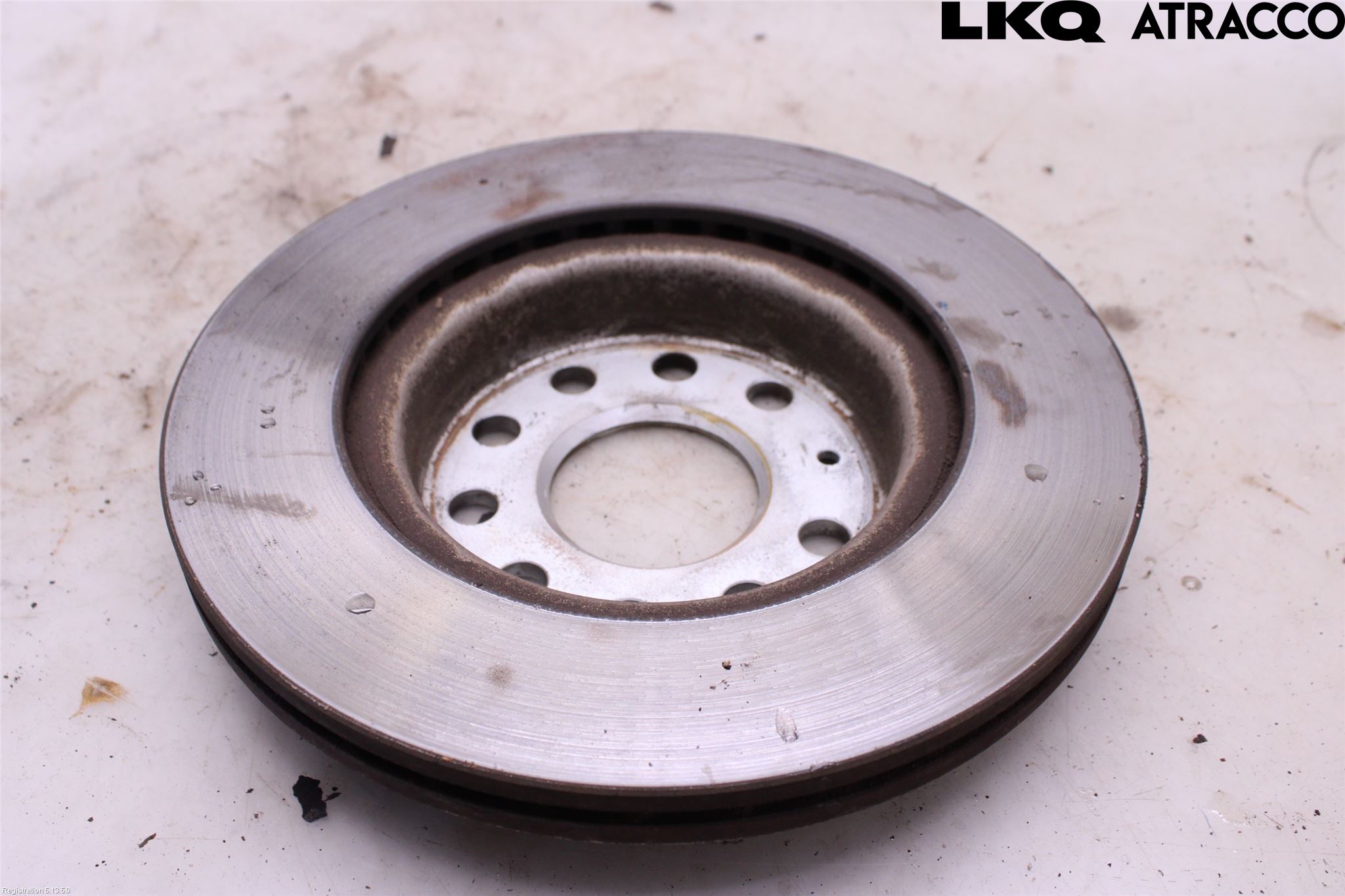 Volkswagen VW GOLF VI 09-13 Bromsskiva Fram