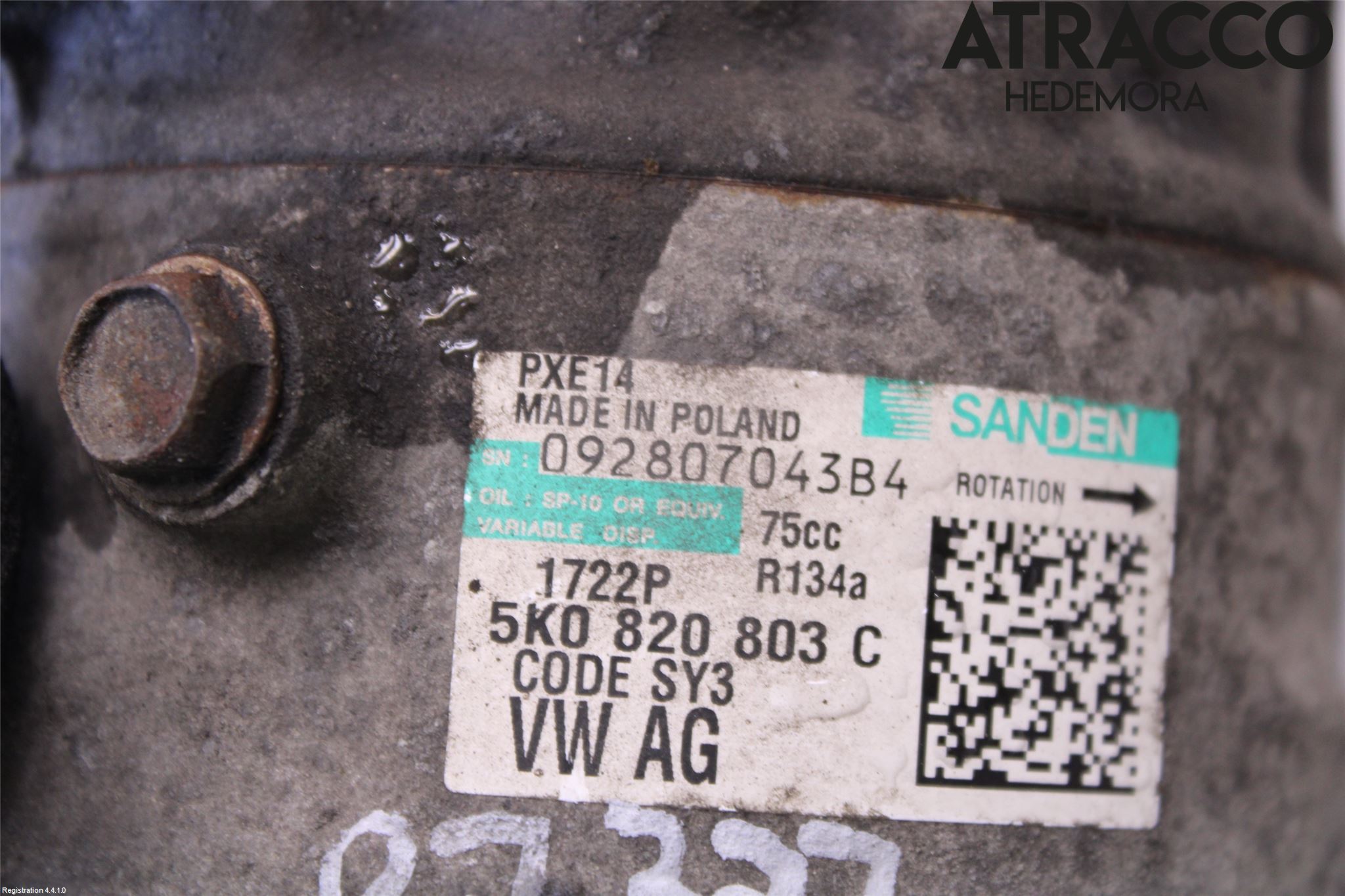 Skoda FABIA 07-14 Ac Kompressor