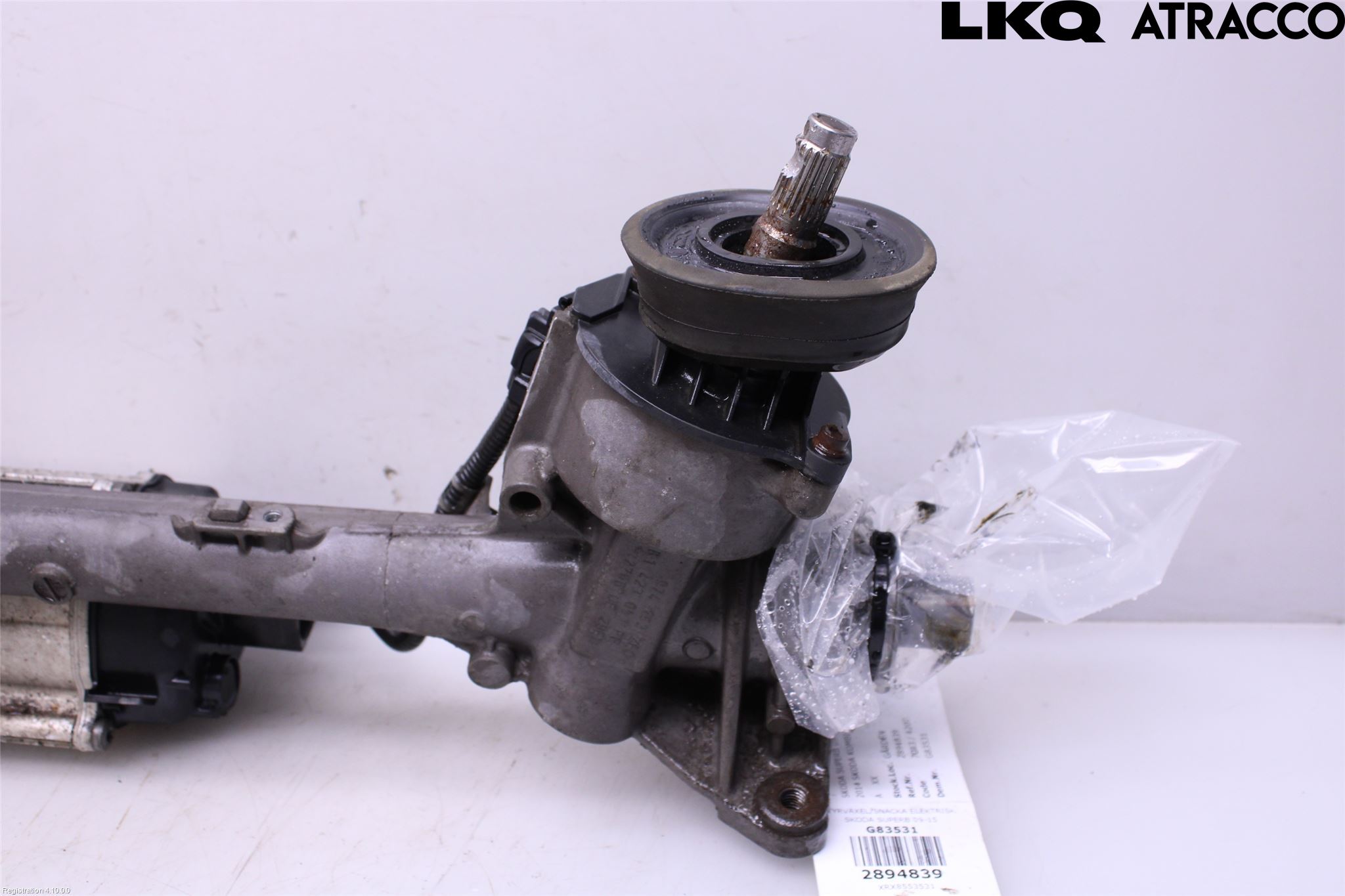 Skoda SUPERB 09-15 Styrväxel-Snäcka Elektrisk