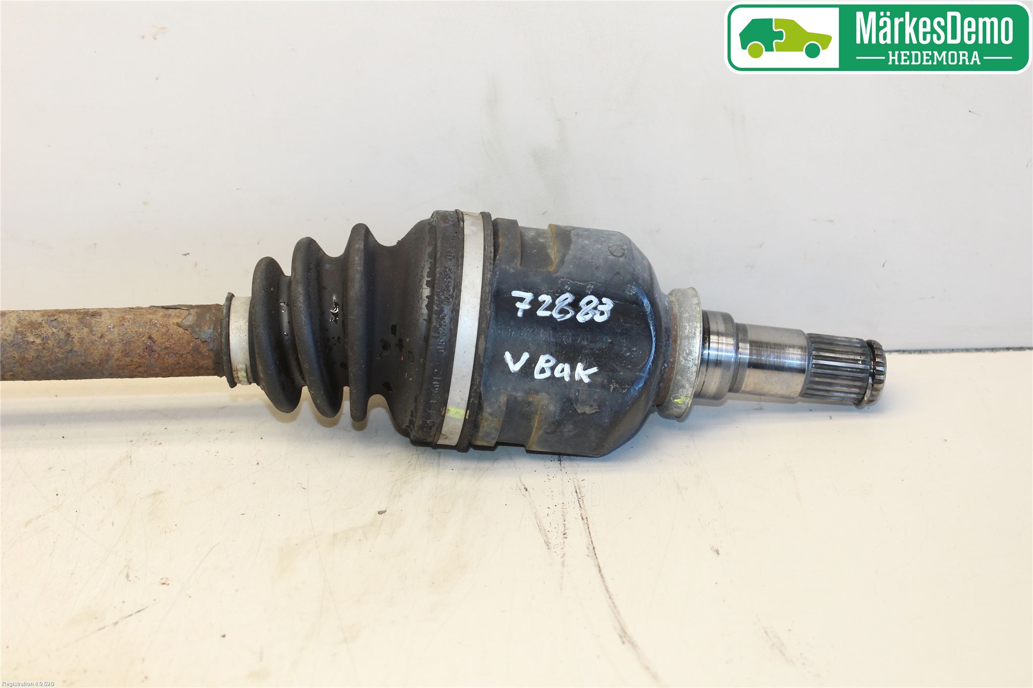 Toyota AURIS 07-09 Drivaxel Fram Vänster