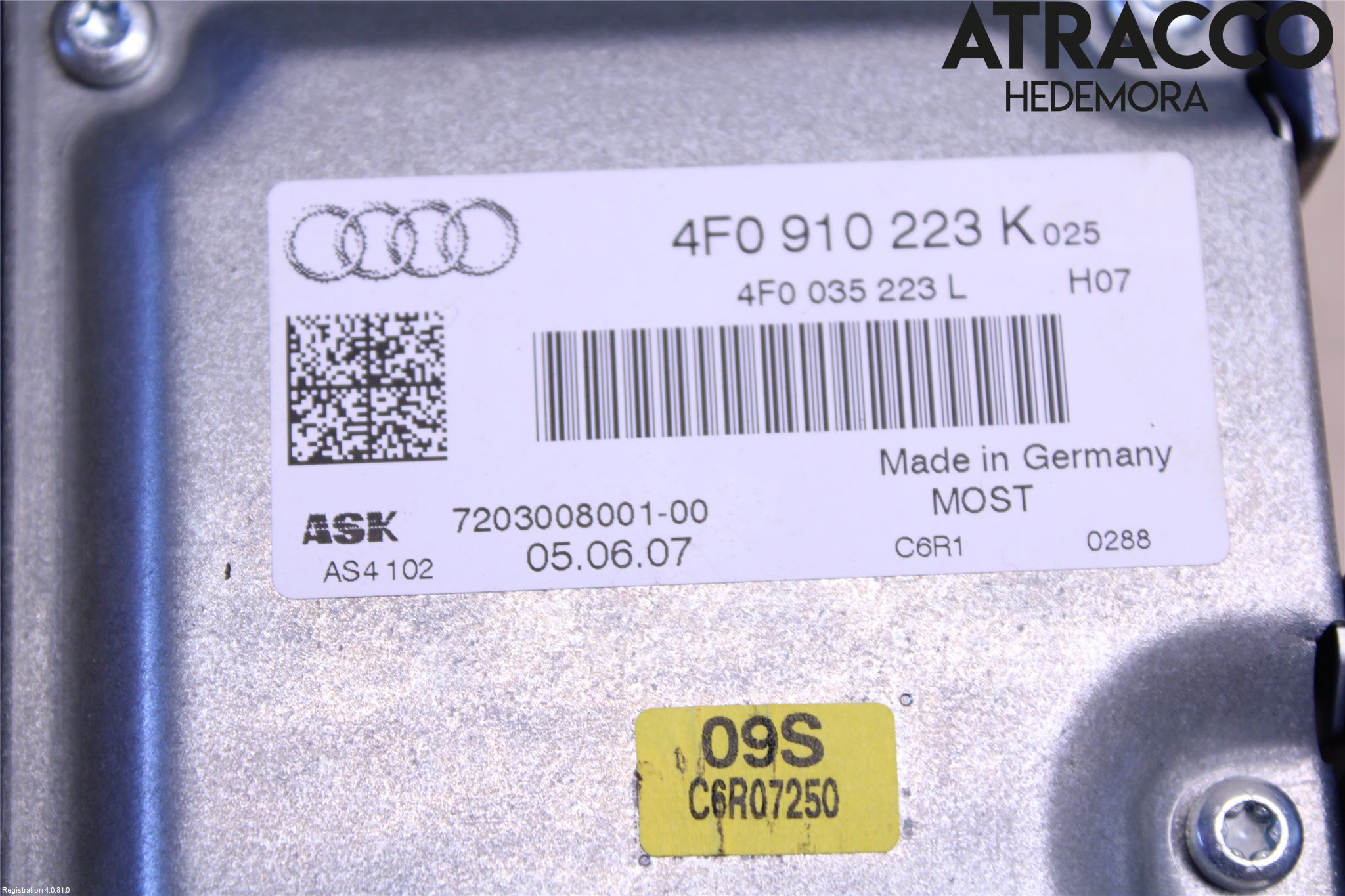 Audi A6/S6     05-11 Radio-Stereo Förstärkare