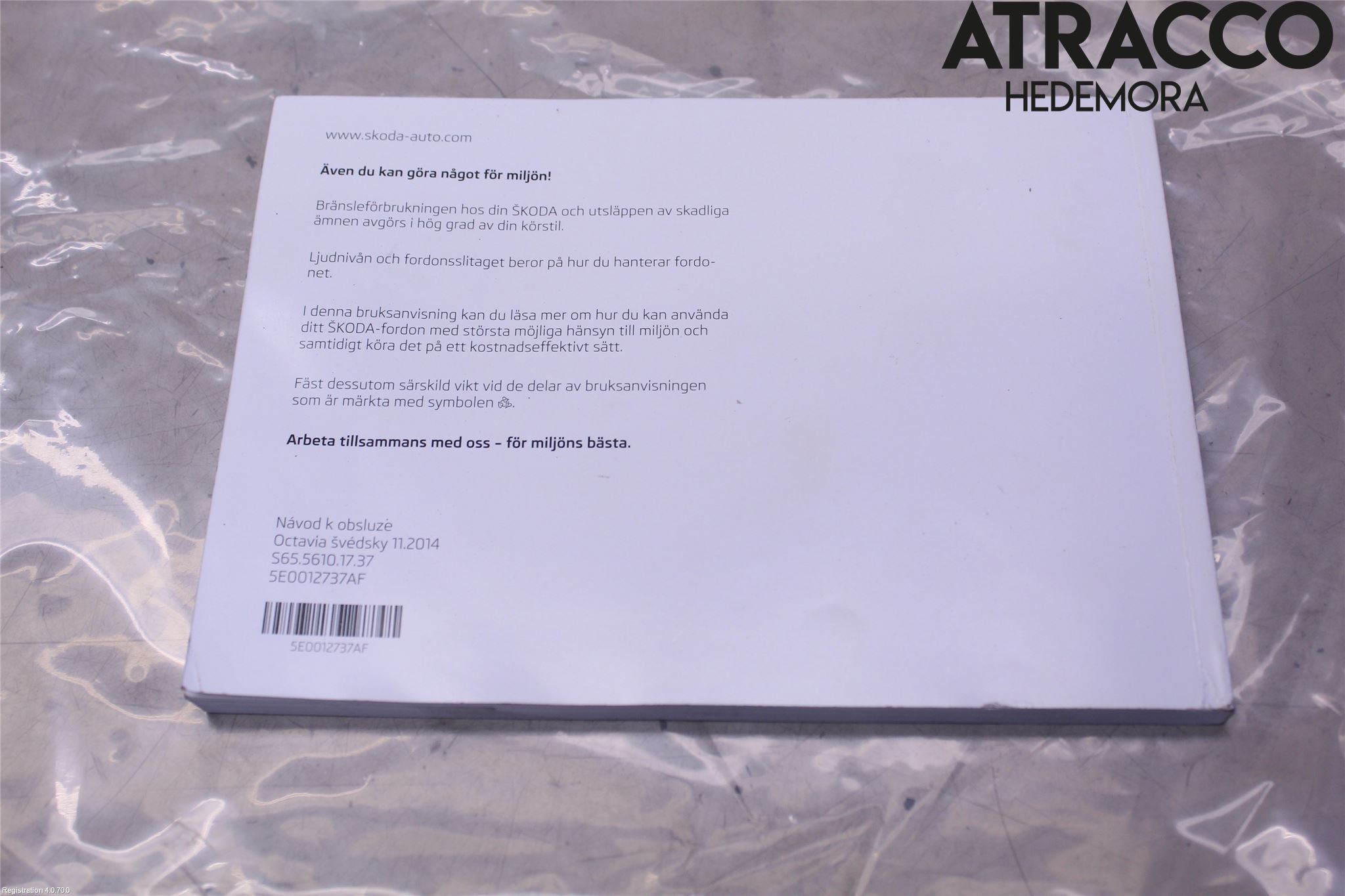 Skoda OCTAVIA (5E) 13-20 Instruktionsbok