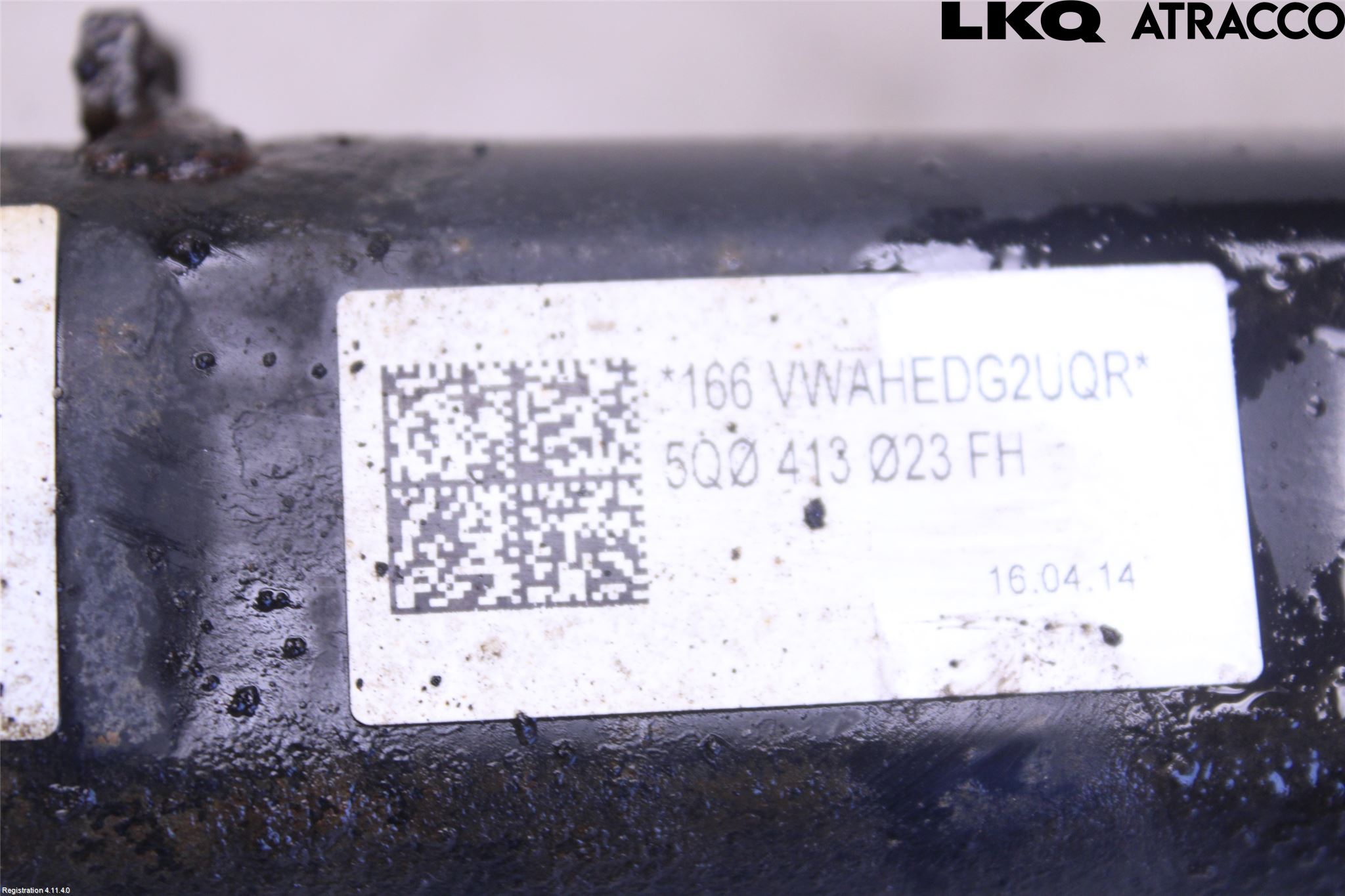 Volkswagen VW GOLF / E-GOLF VII 13-20 Fjäderben Fram Höger