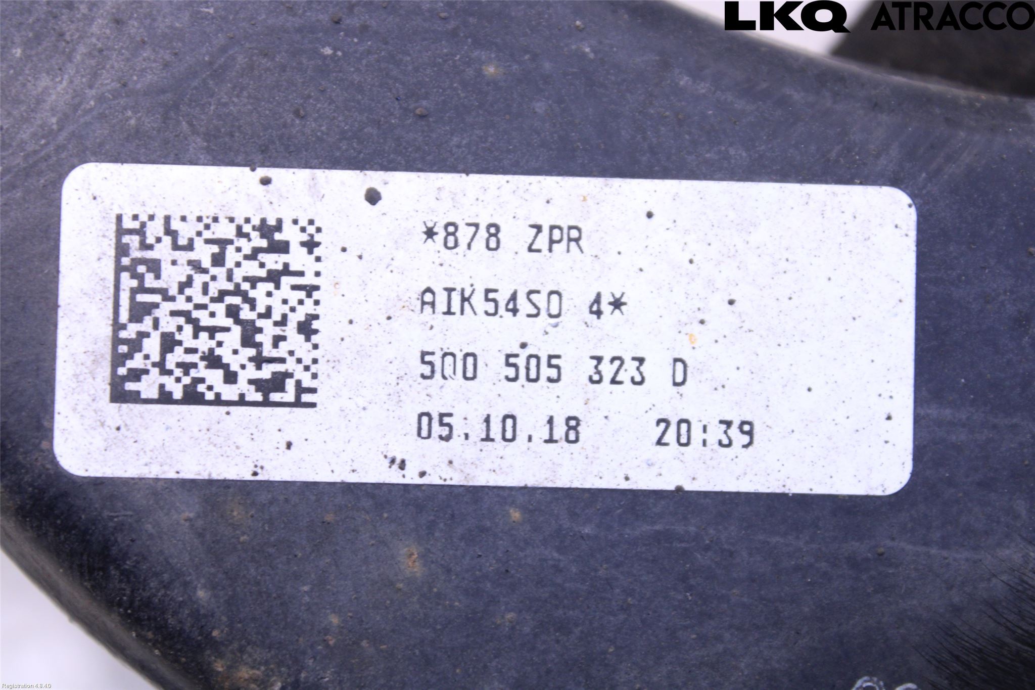 Volkswagen VW TIGUAN 16-24 Bärarm Bak Övre Höger