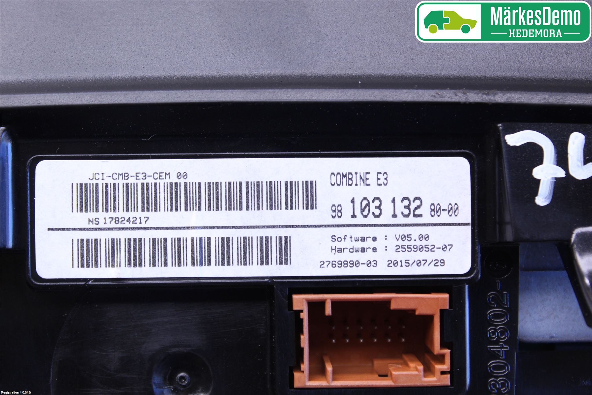 Citroen C4 CACTUS 14-20 Instrument Komb