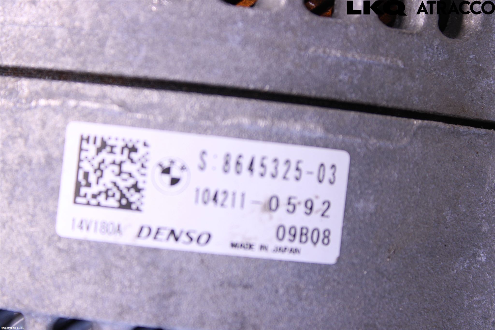 BMW 1 F20/F21 11-19 Generator