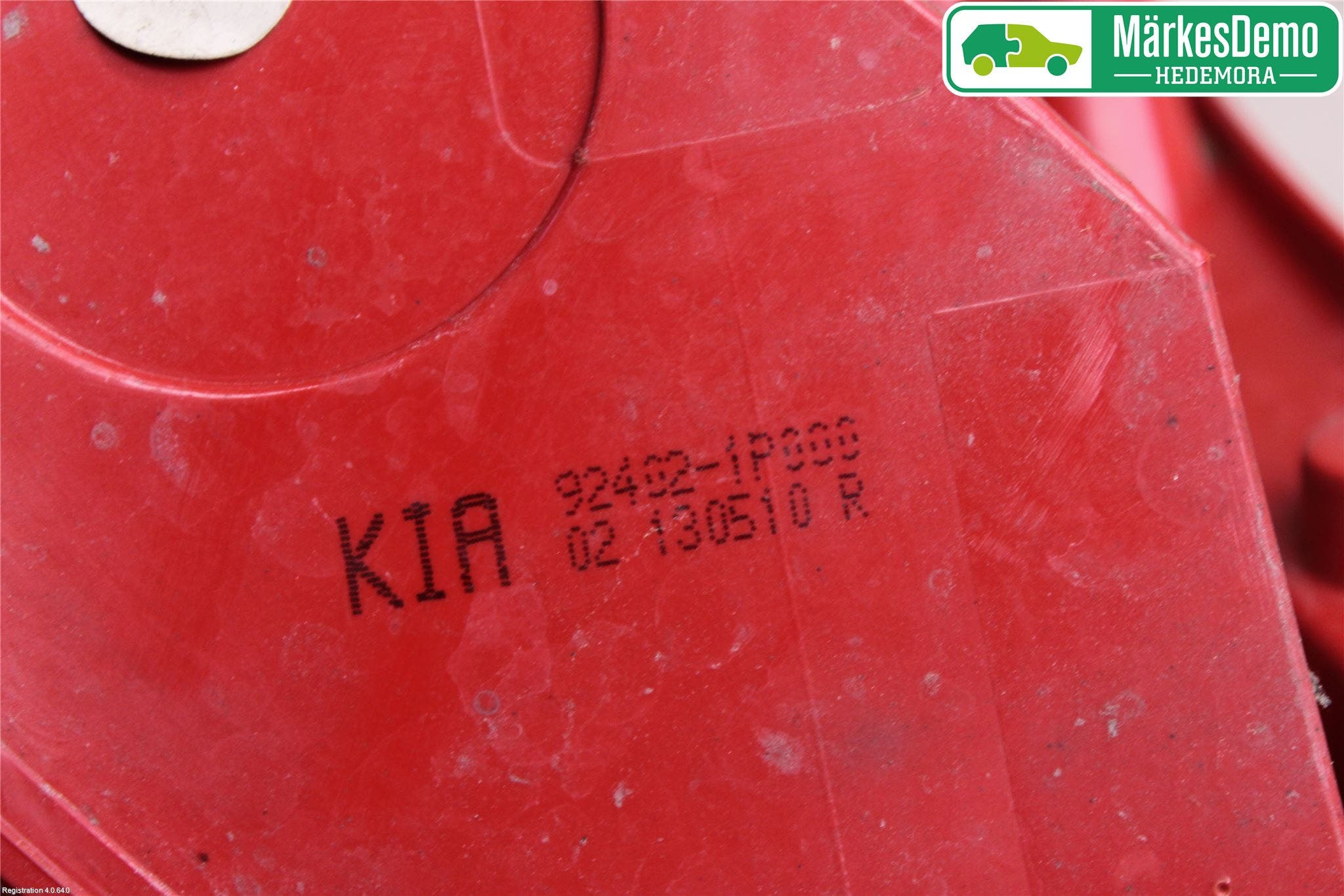 Kia VENGA 10-19 Bakljus Höger