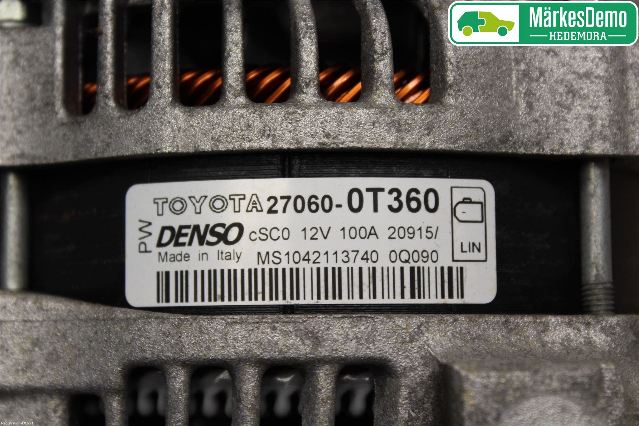 Toyota AVENSIS 16-18 Generator