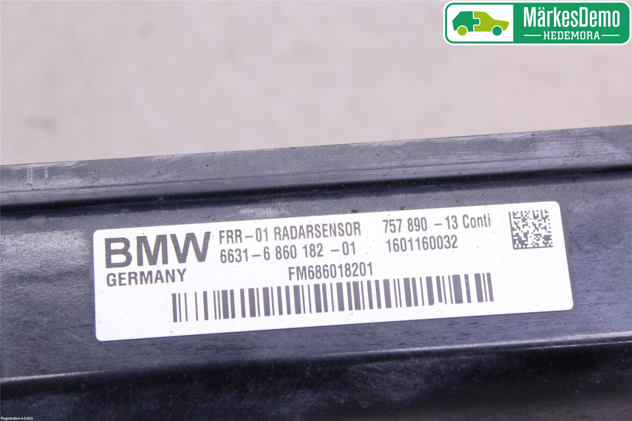 BMW 3 F30/F31/F80 12-19 Sensor Adaptiv Farthållare