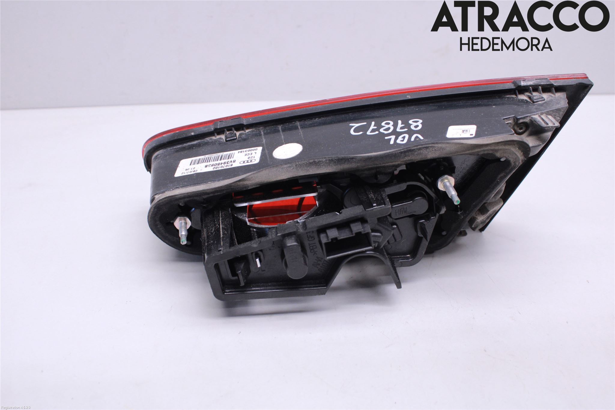 Audi A3/S3 05-13 Bakljus Lucka Vä