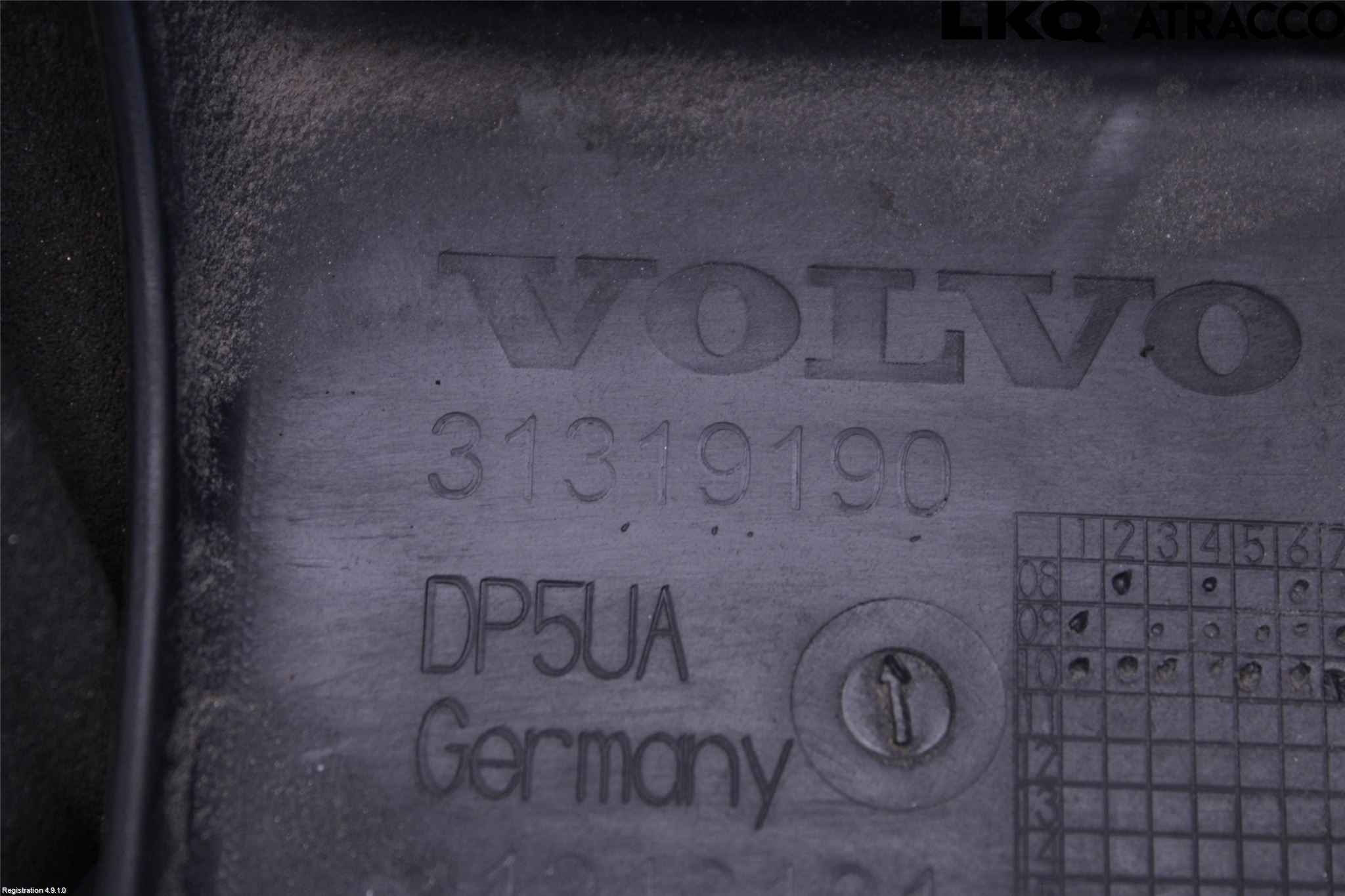 Volvo XC60 09-13 Motorkåpa