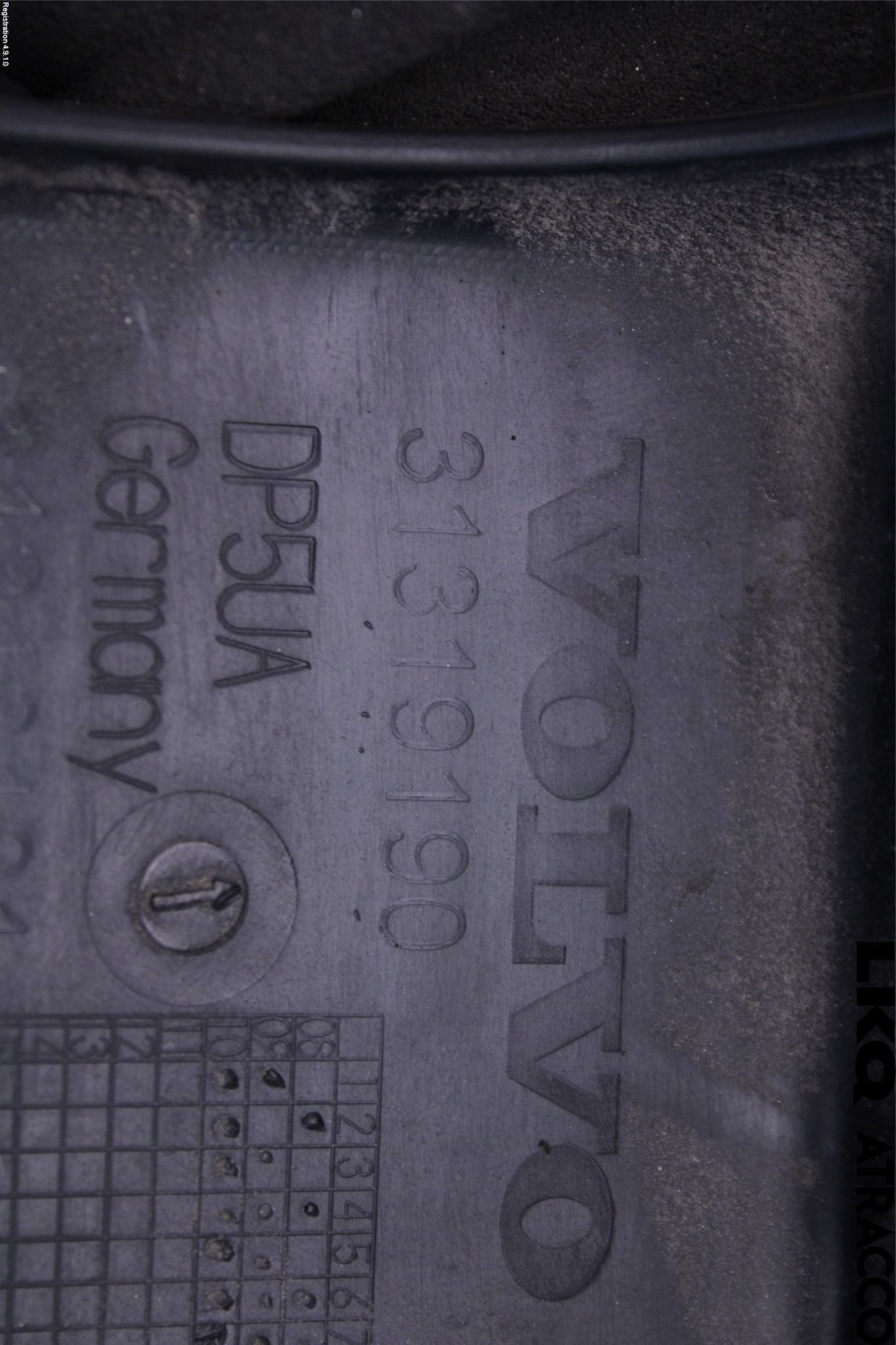 Volvo XC60 09-13 Motorkåpa