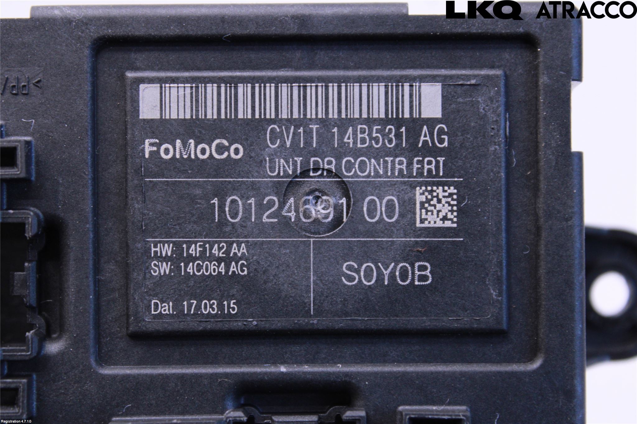 Ford FIESTA 13-17 Styrenhet Dörr