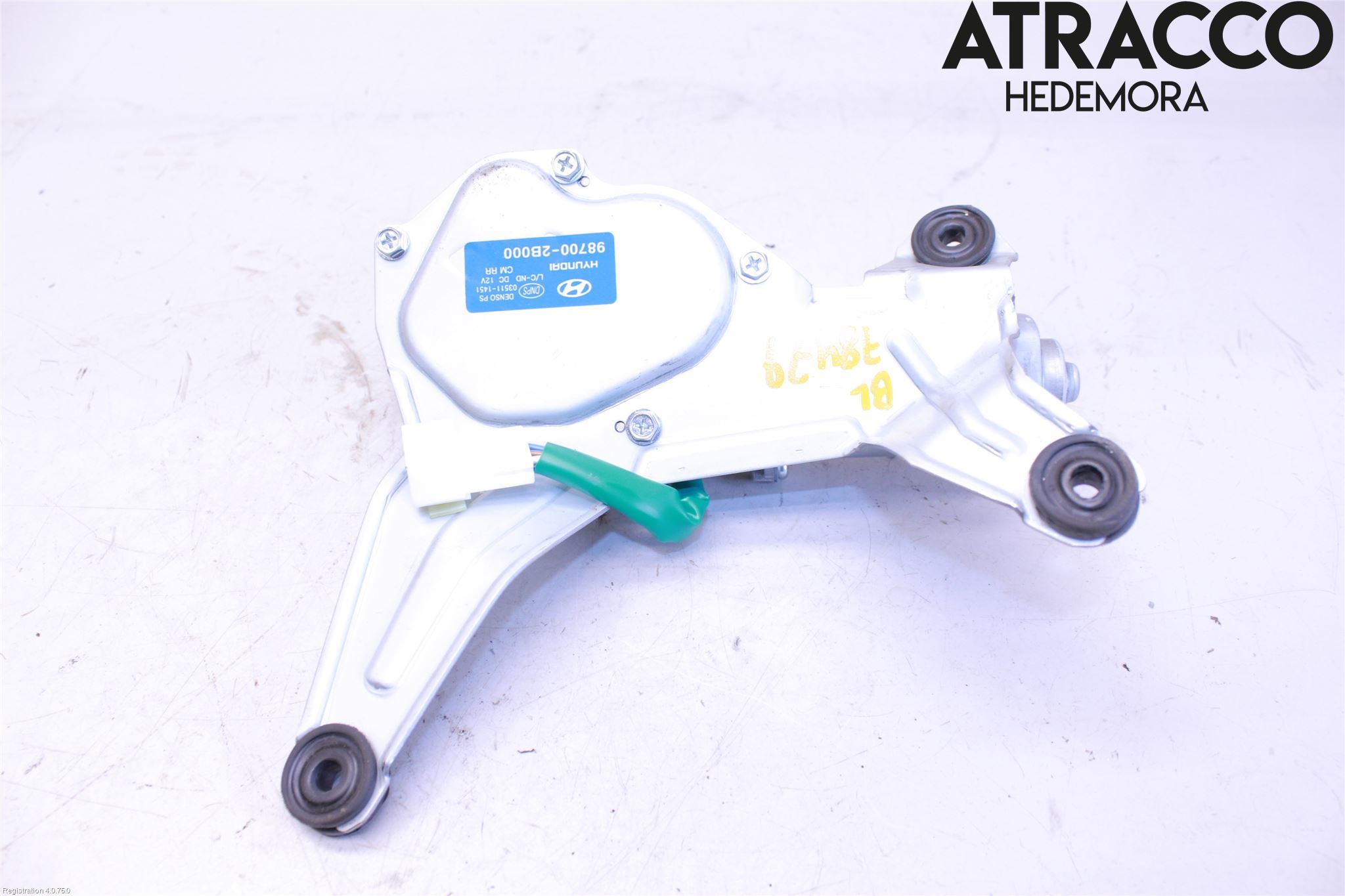 Hyundai SANTA FE  06-12 Torkarmotor Baklucka