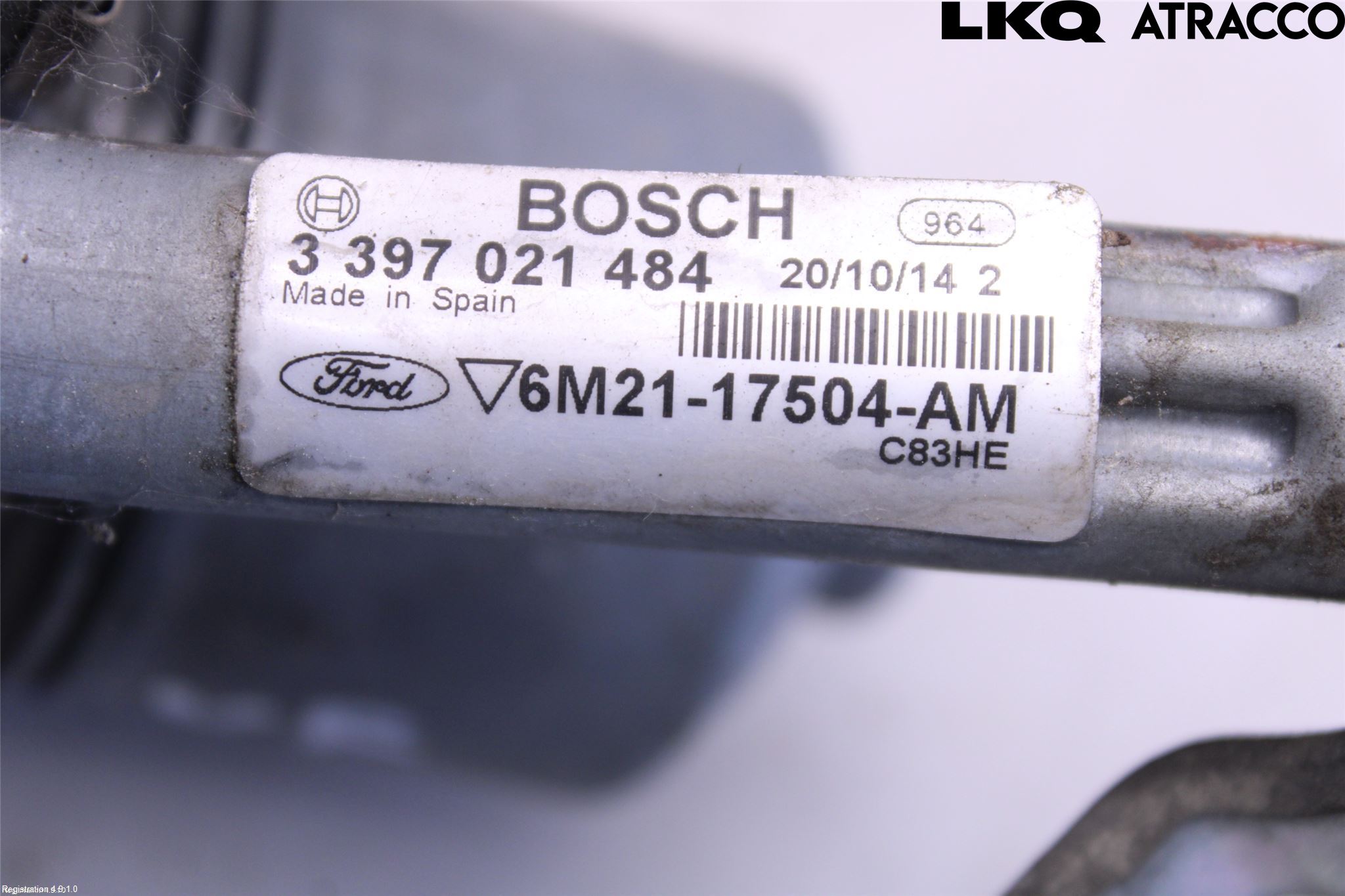 Ford S-MAX 06-15 Torkarmotor Vindruta