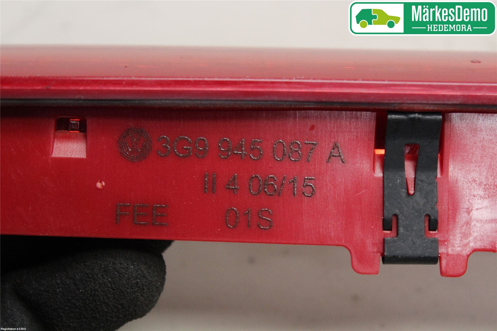 Volkswagen VW PASSAT 15-19 Bromsljus Bakruta