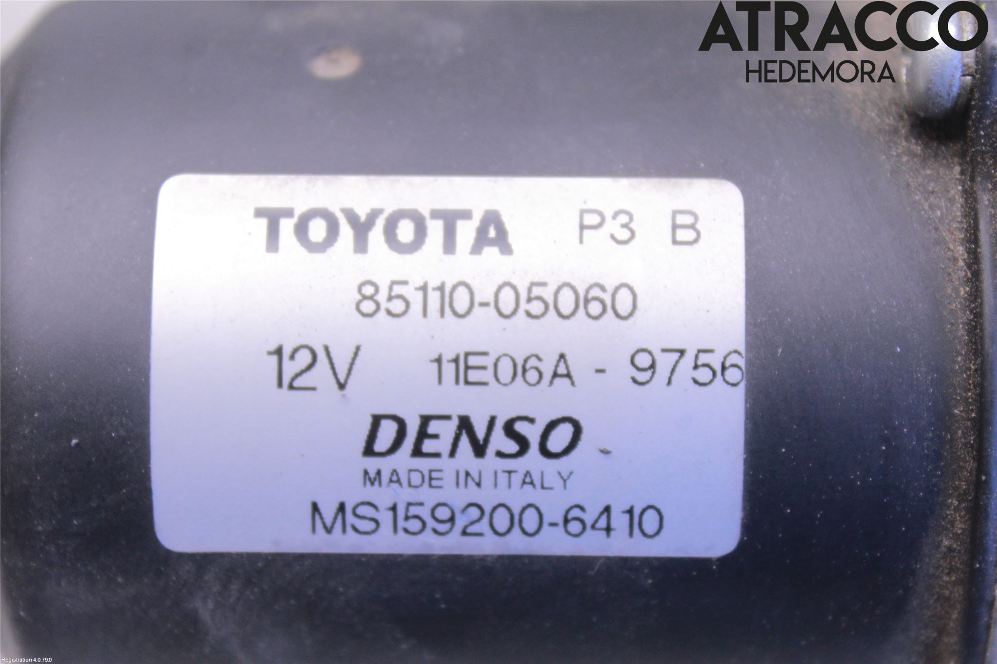 Toyota AVENSIS 03-06 Torkarmotor Vindruta