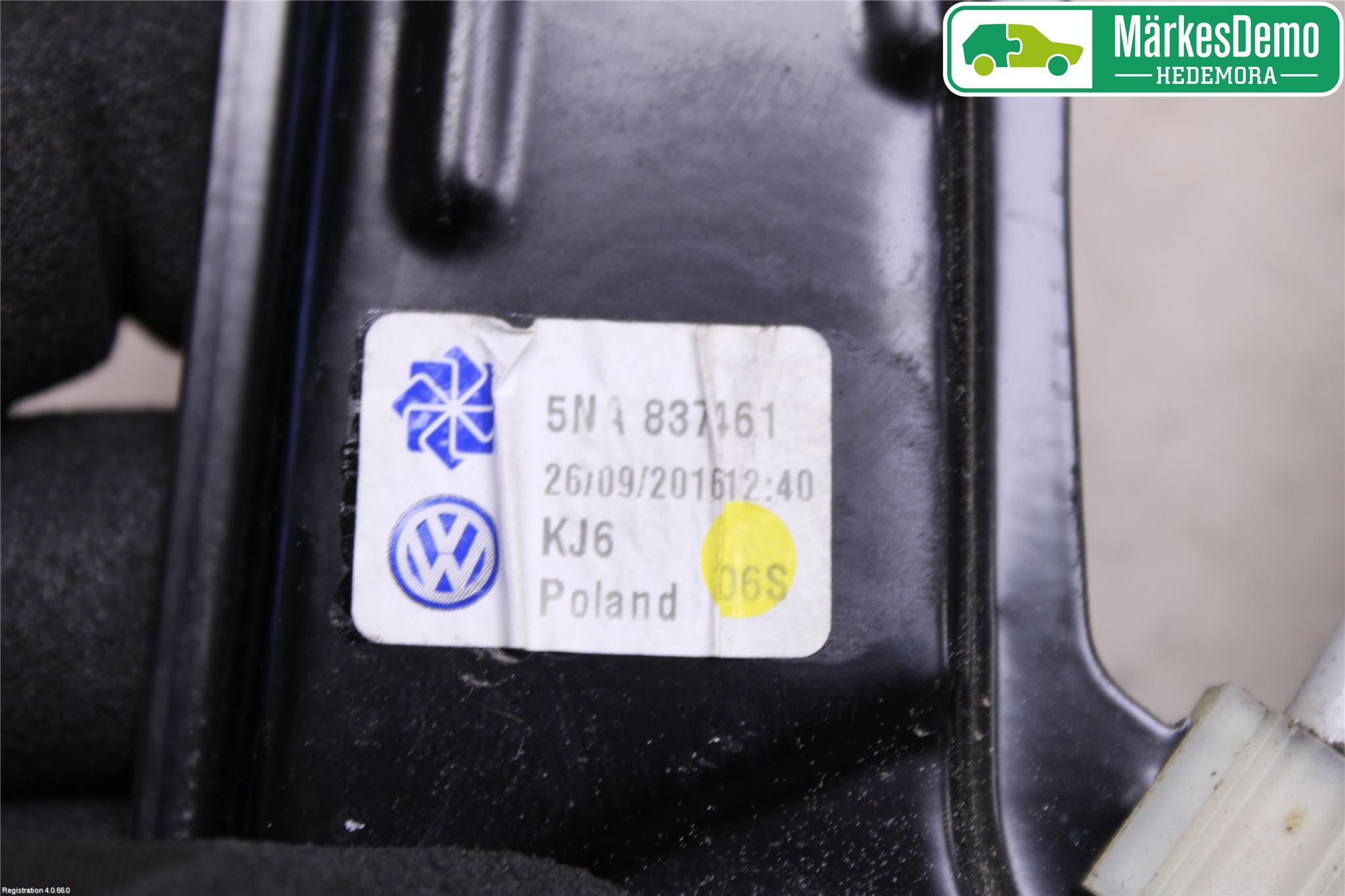 Volkswagen VW TIGUAN 16-24 Fönsterhiss El Kompl