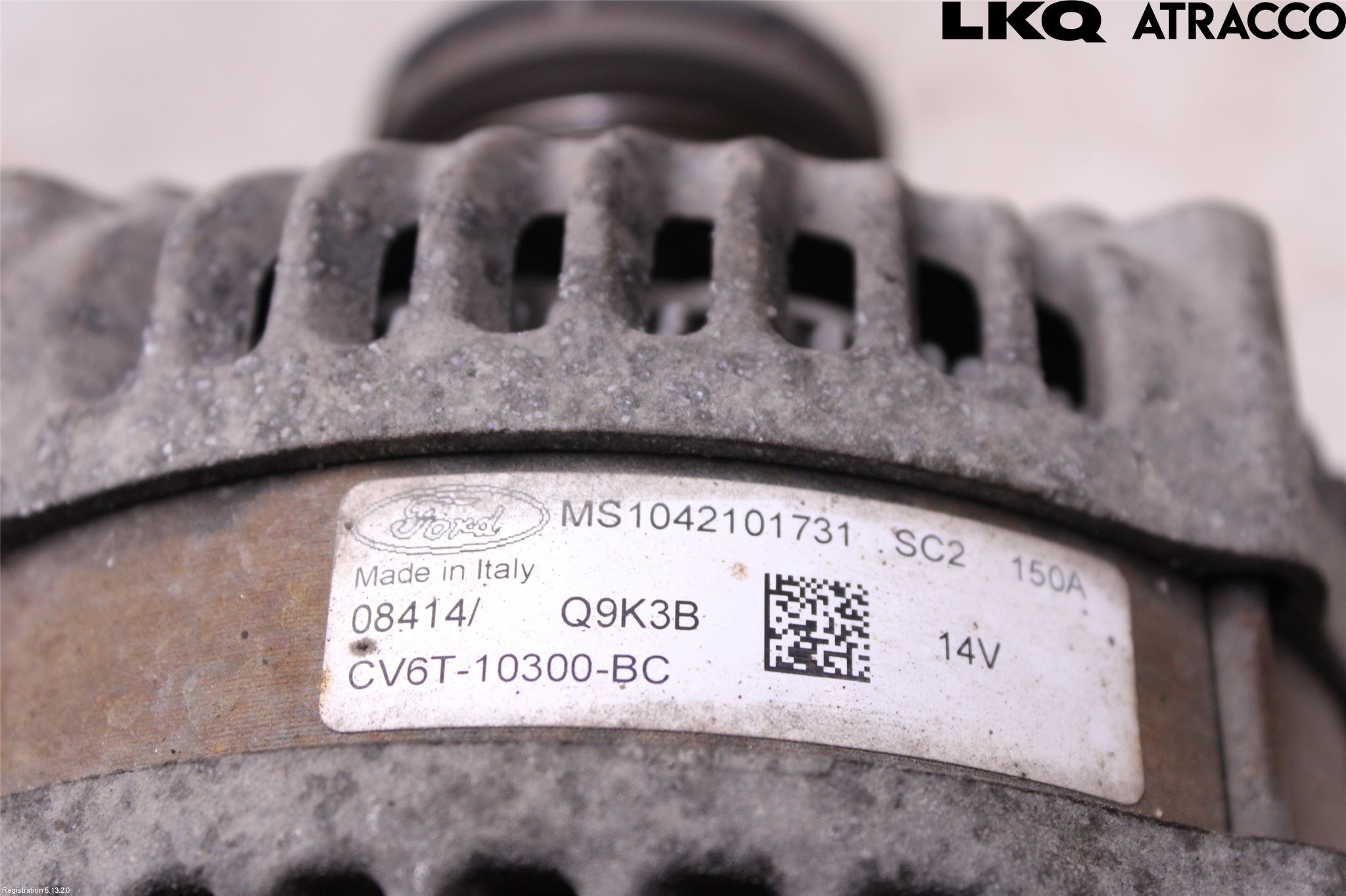 Ford FIESTA 13-17 Generator