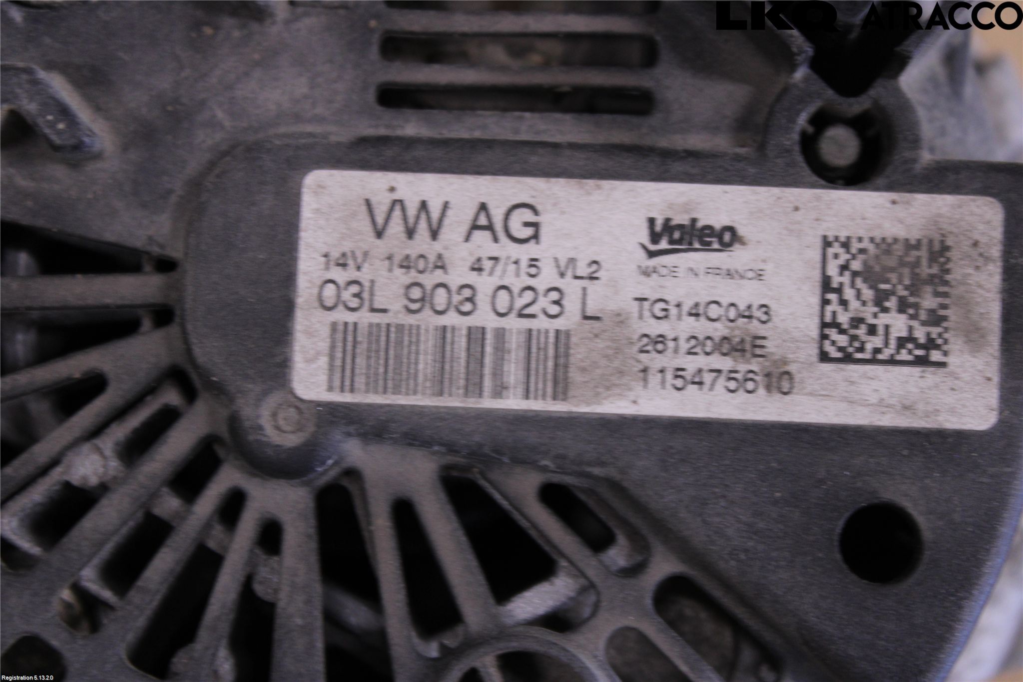 Skoda OCTAVIA (5E) 13-20 Generator
