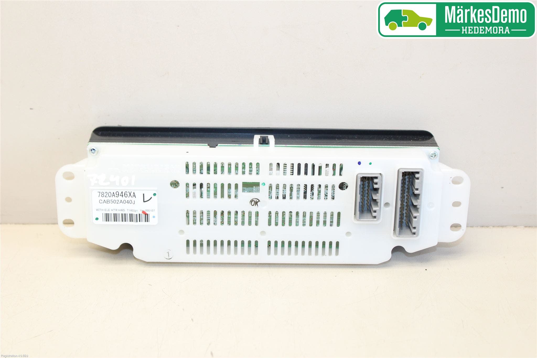 Mitsubishi OUTLANDER 13-21 Ac Styrenhet Ac Manöveren