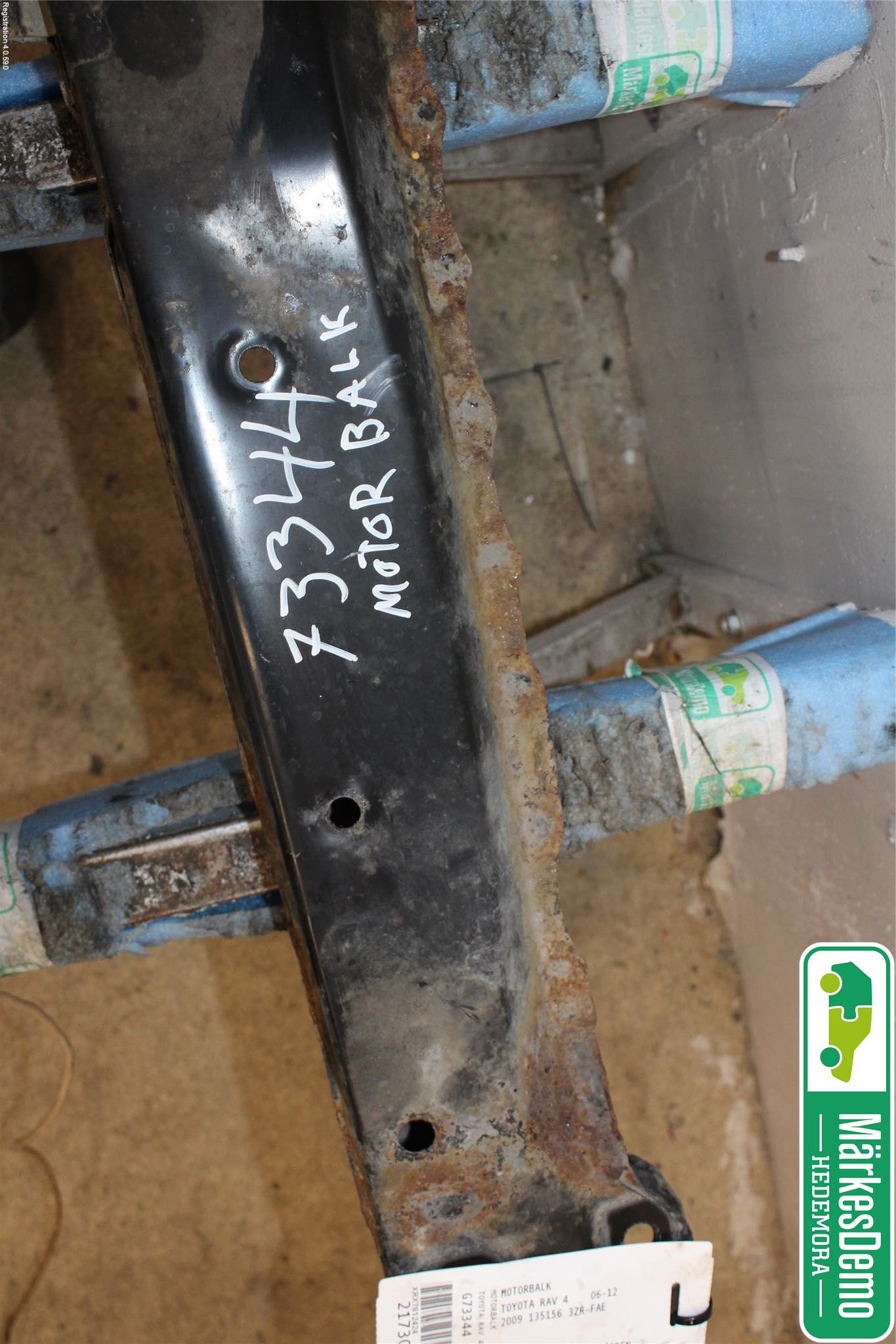 Toyota RAV 4 06-12 Motorbalk