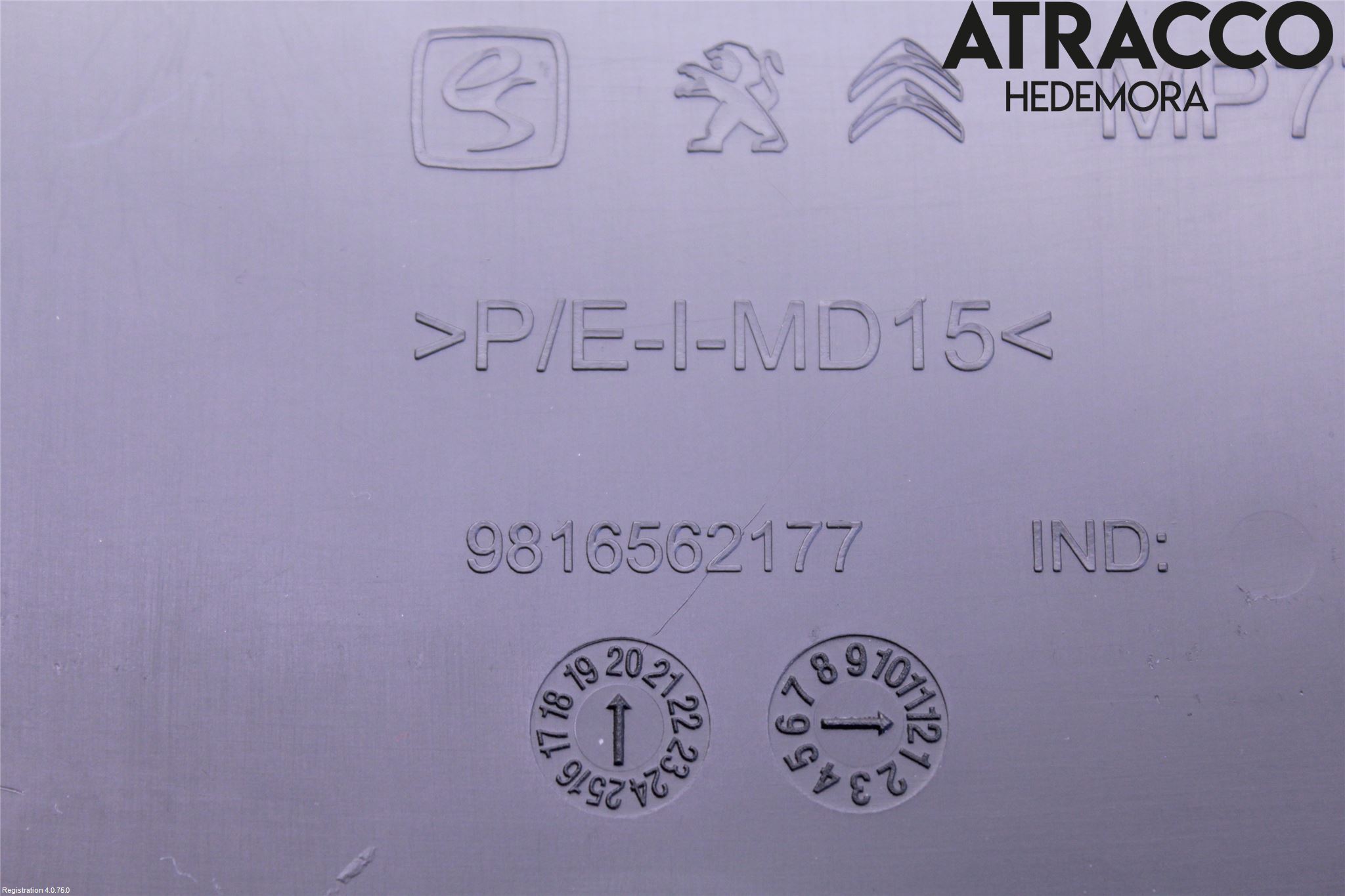 Citroen BERLINGO/E-BERLINGO 19- Instrumentbräda Förvaringsfack