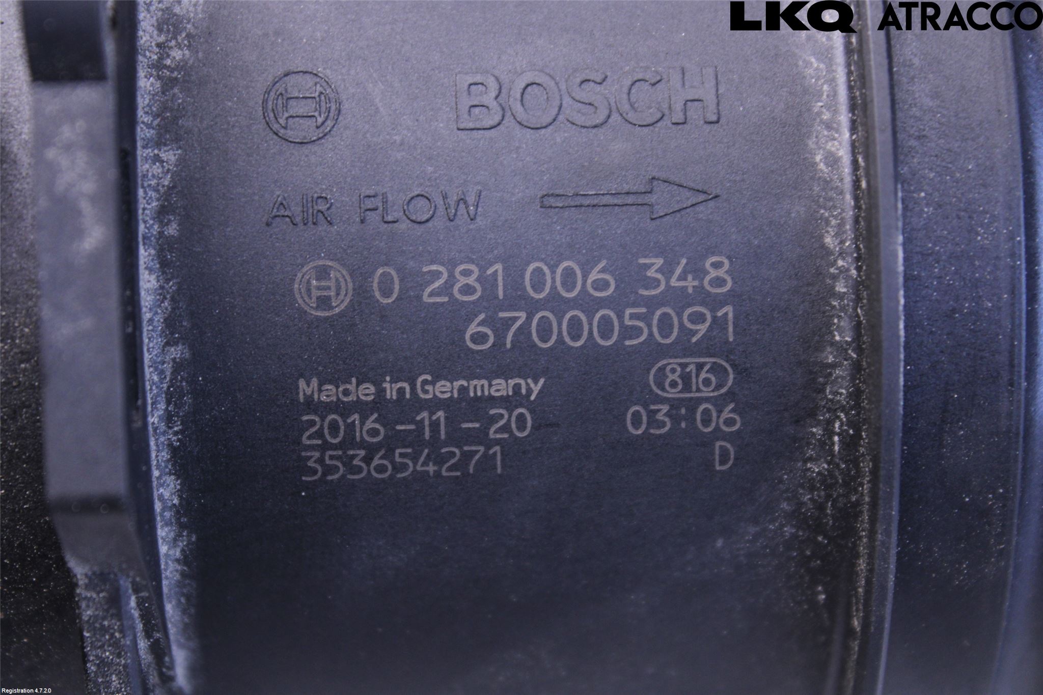 Maserati LEVANTE 16- Injluftmassamätare