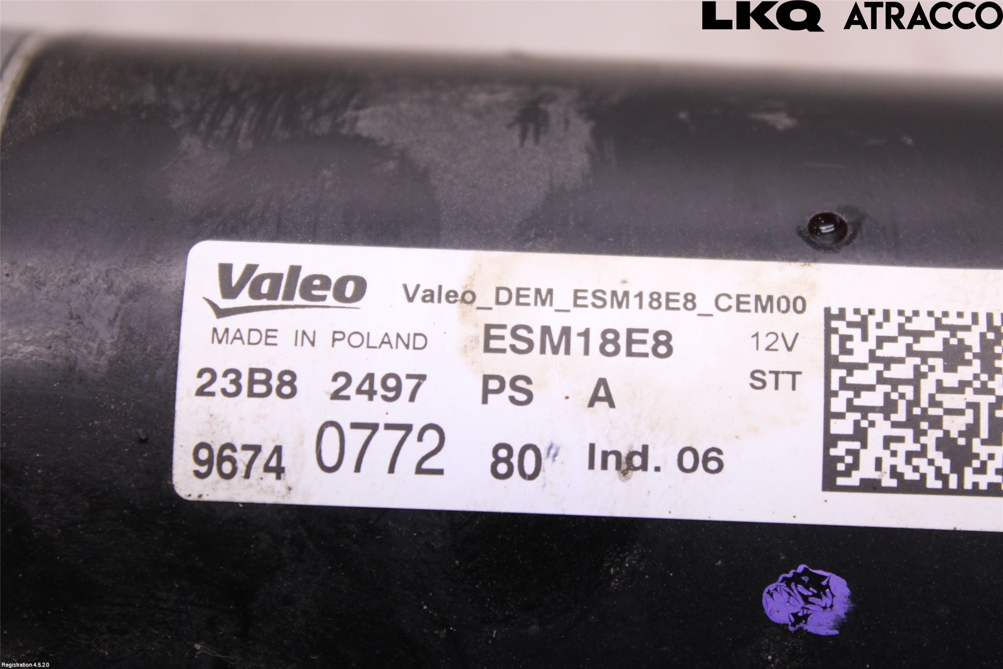 Citroen C4 CACTUS 14-20 Startmotor