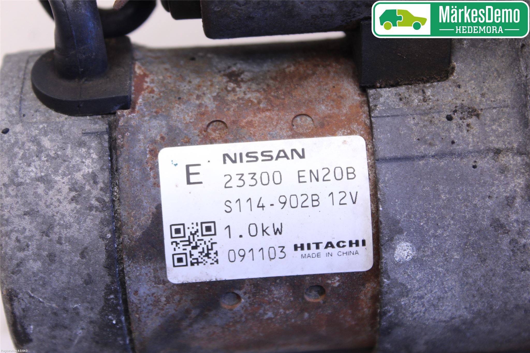 Nissan QASHQAI+2  10-14 Startmotor