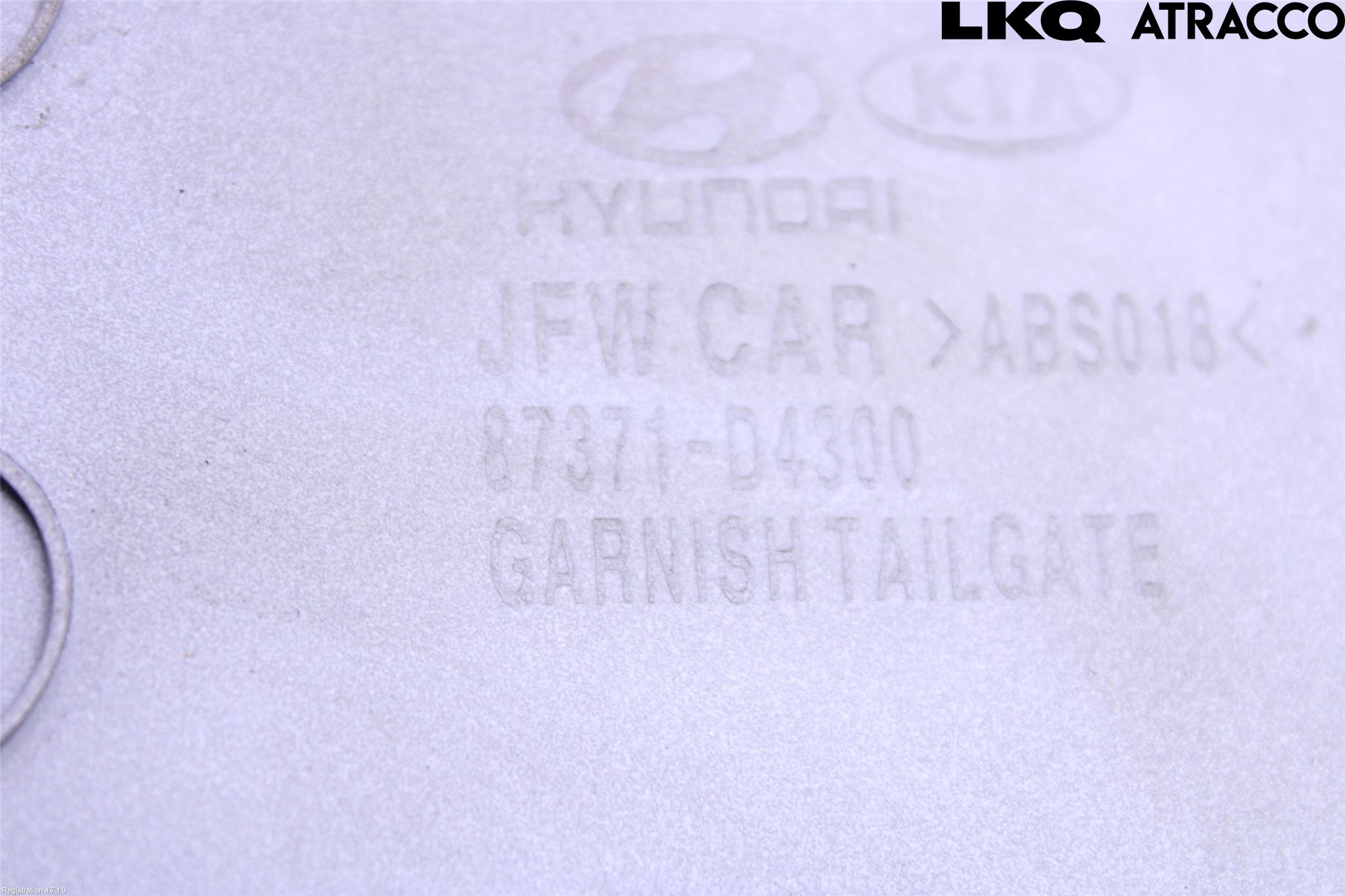 Kia OPTIMA 16-20 List Bak-Baklucka