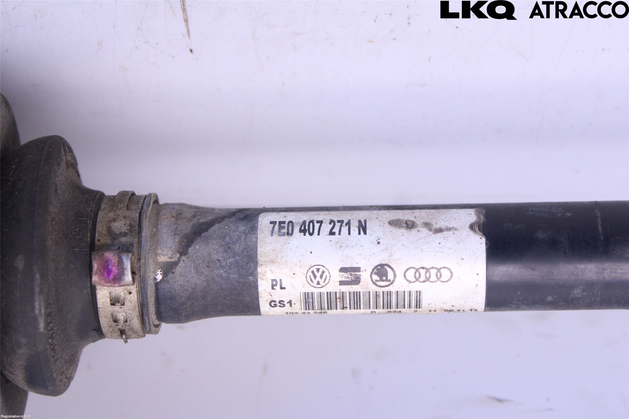 Volkswagen VW TRANSP/CARAVELLE (T5) 04-15 Drivaxel Fram Vänster