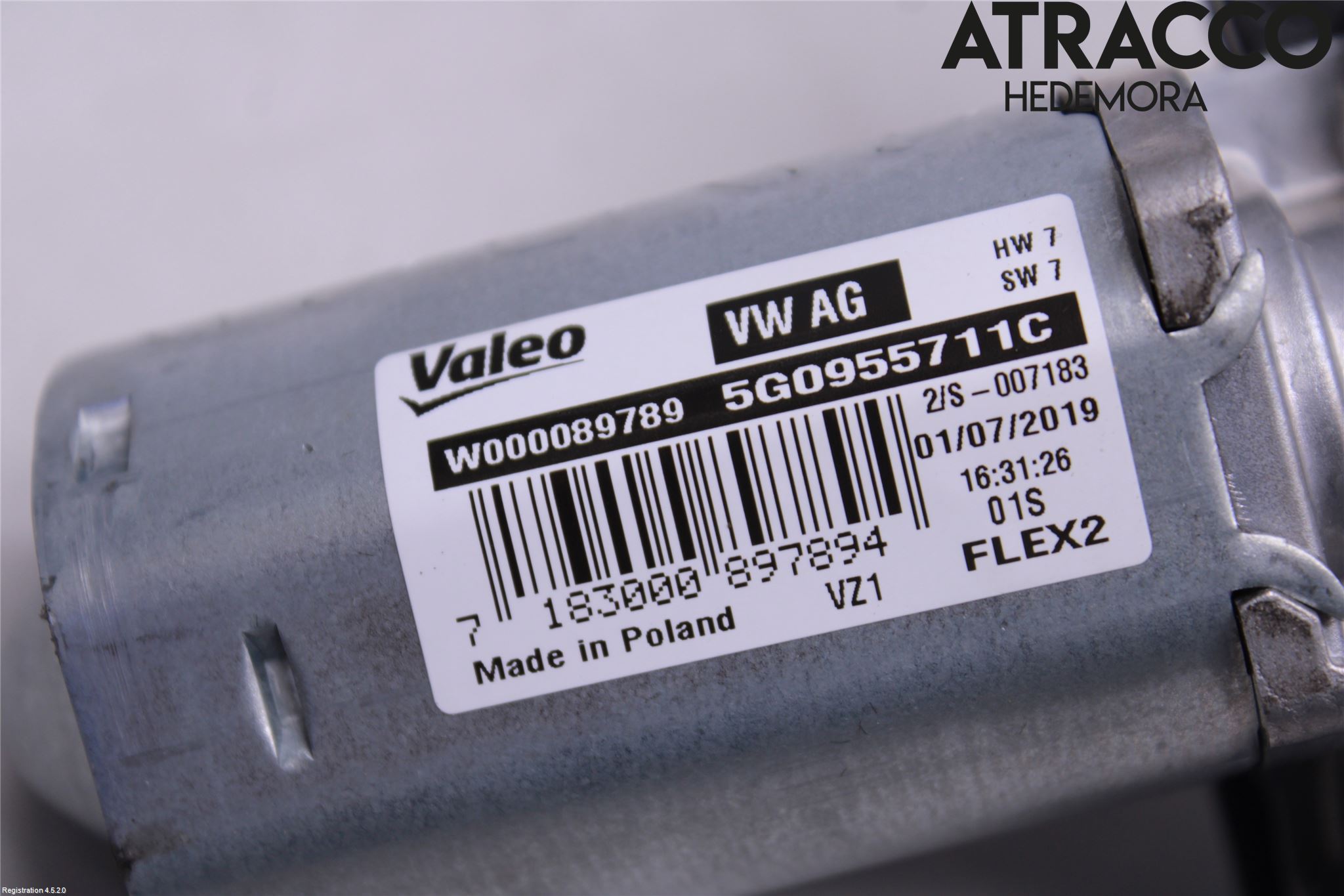 Volkswagen VW PASSAT 20-24 Torkarmotor Baklucka