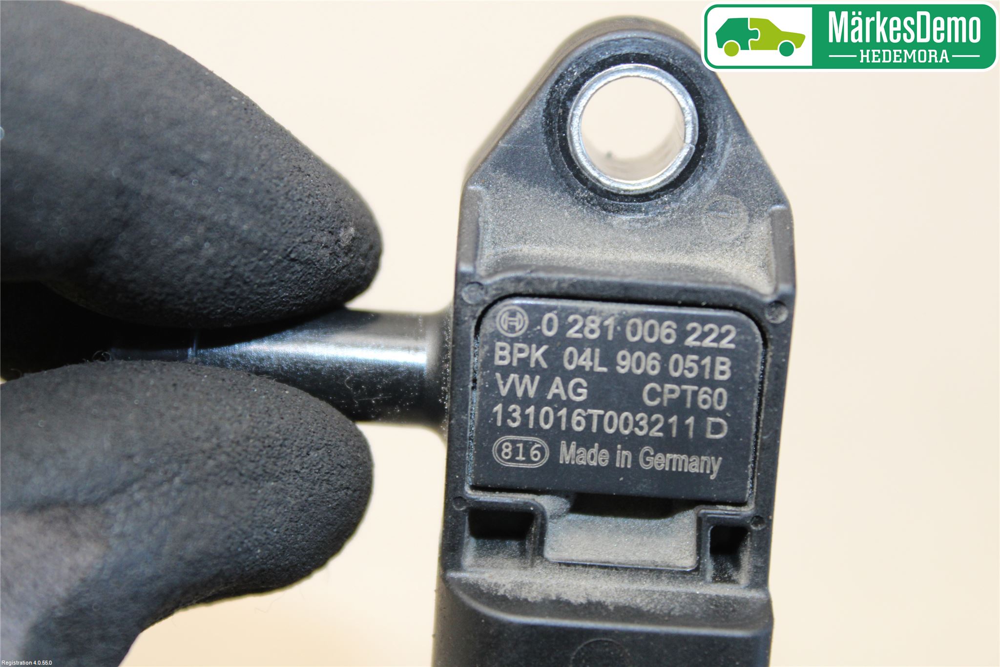 Volkswagen VW GOLF / E-GOLF VII 13-20 Injmappsensor