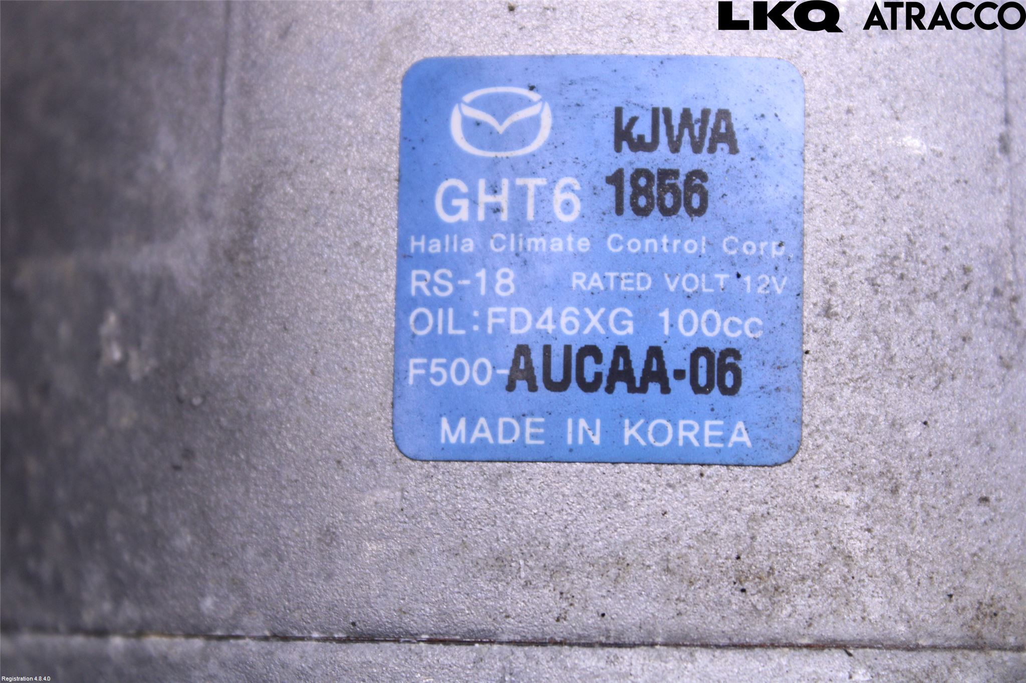 Mazda 6 13- Ac Kompressor