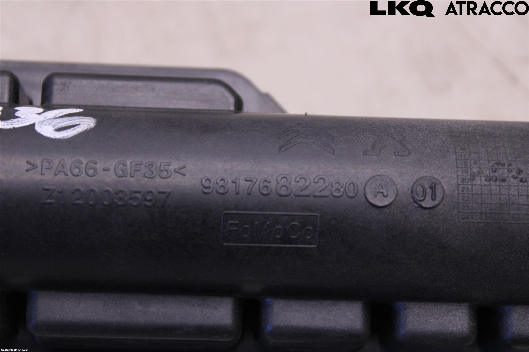 Ford TRANSIT/TOURNEO CONNECT 13-22 Laddluft-Intercoolerrör