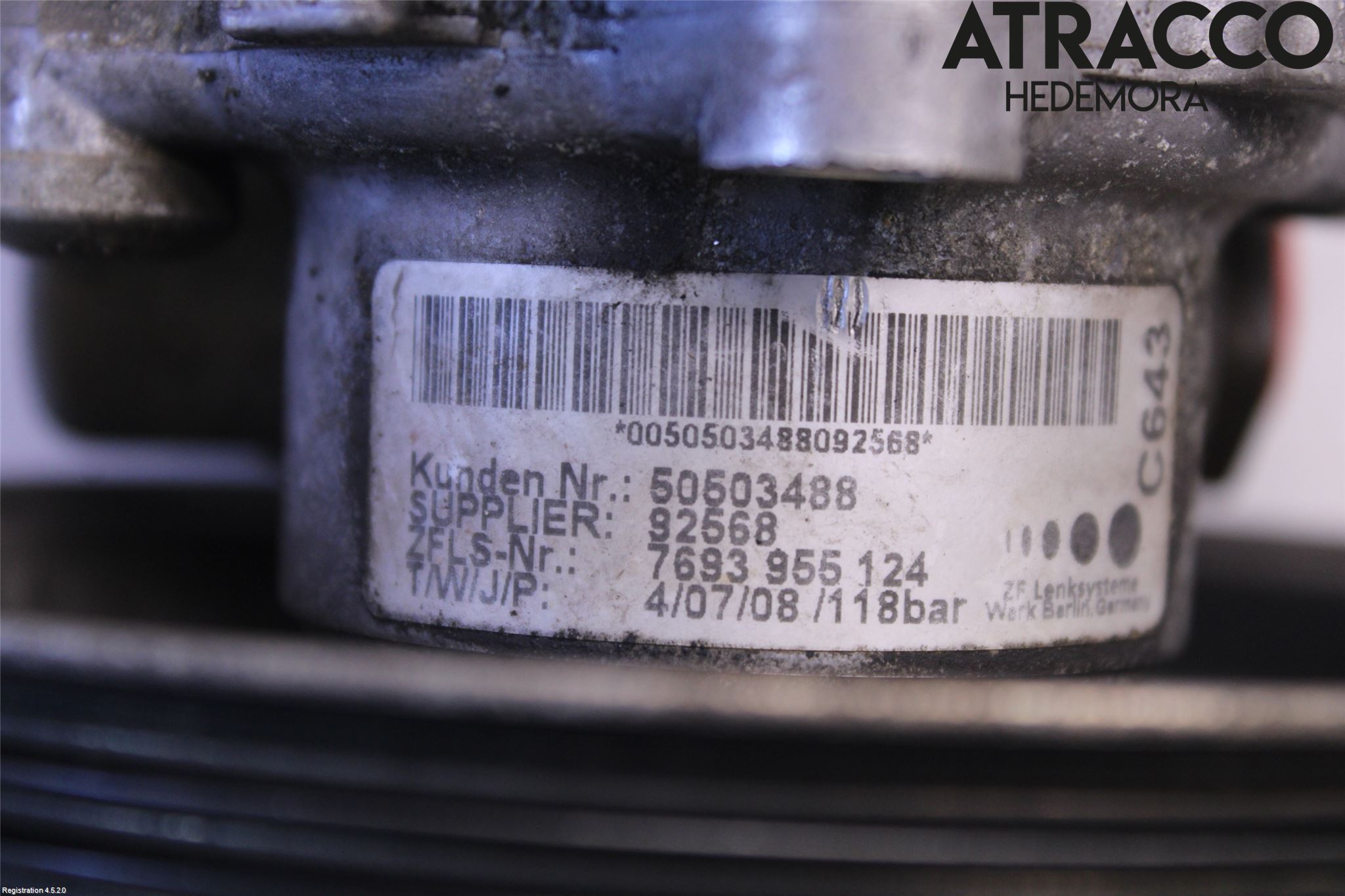 Alfa BRERA Styrservopump