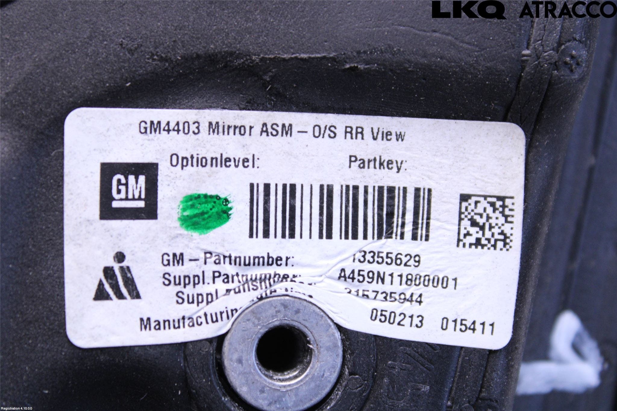 Opel ADAM 13-20 Spegel Yttre El Hö