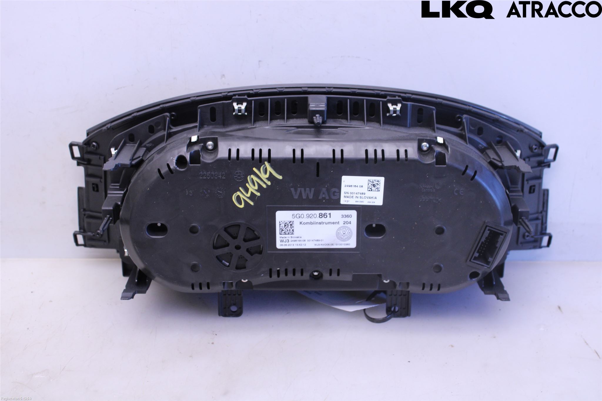 Volkswagen VW GOLF / E-GOLF VII 13-20 Instrument Komb