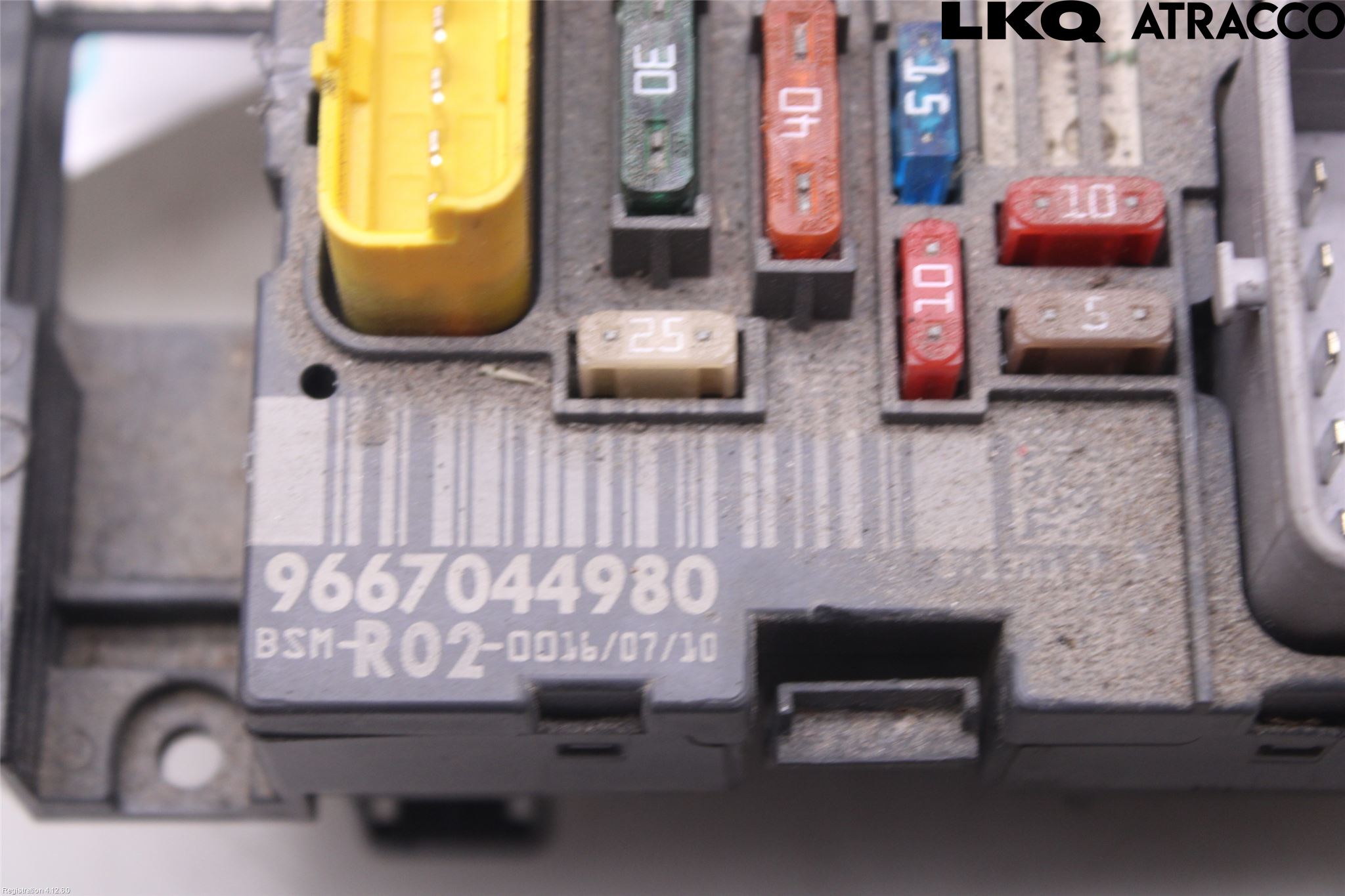 Citroen C5 08-17 Säkringsdosa-Elcentral