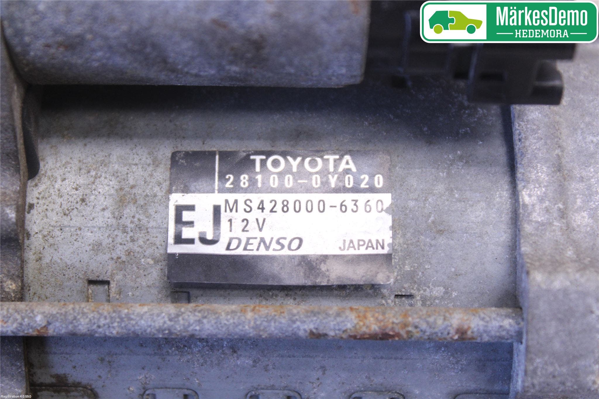 Toyota YARIS XP90 06-11 Startmotor