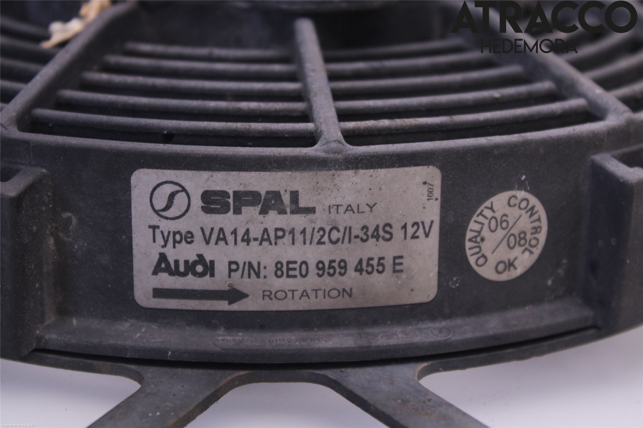 Audi A6/S6     05-11 Kylfläkt El