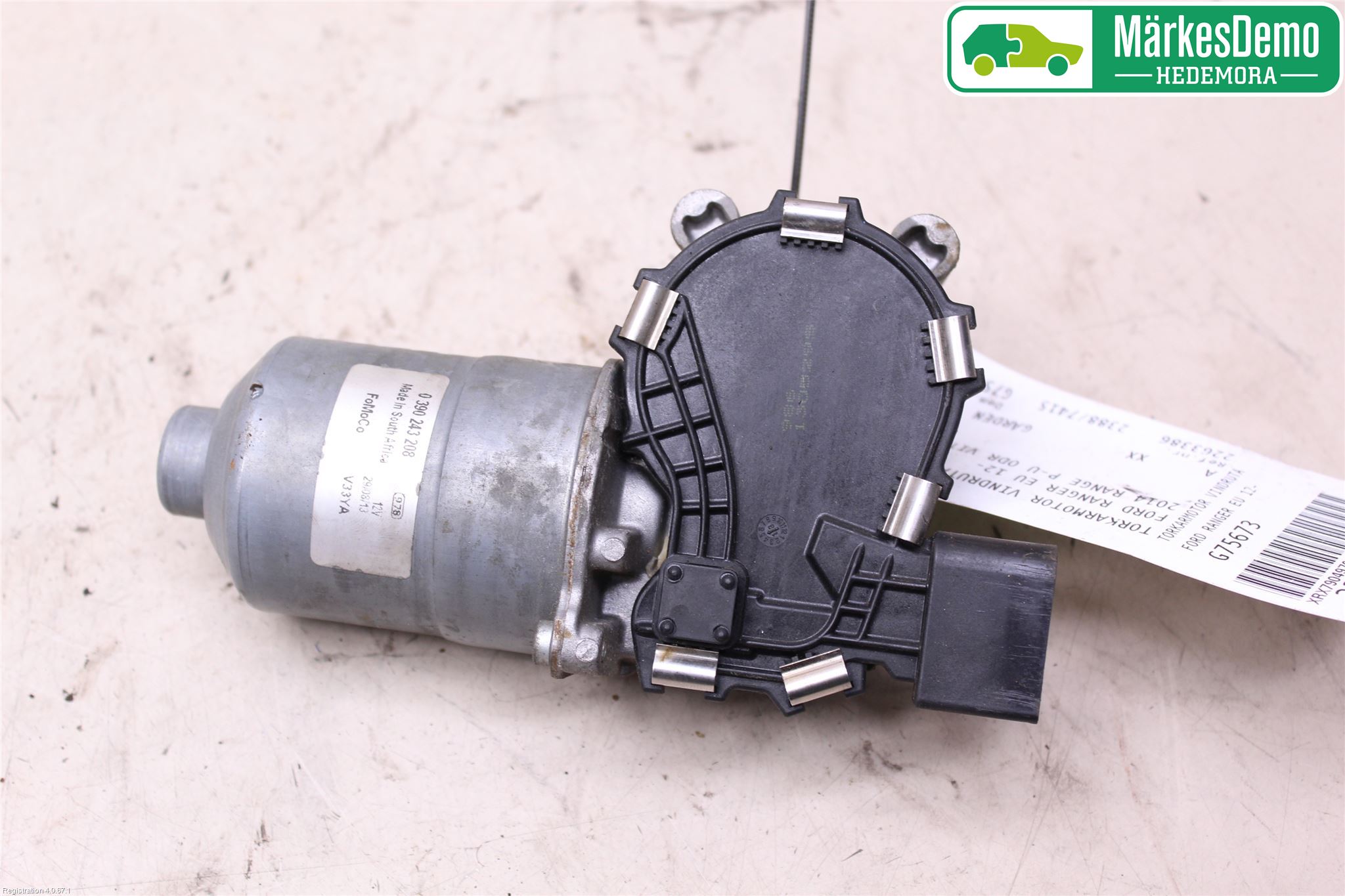 Ford RANGER EU 12-23 Torkarmotor Vindruta