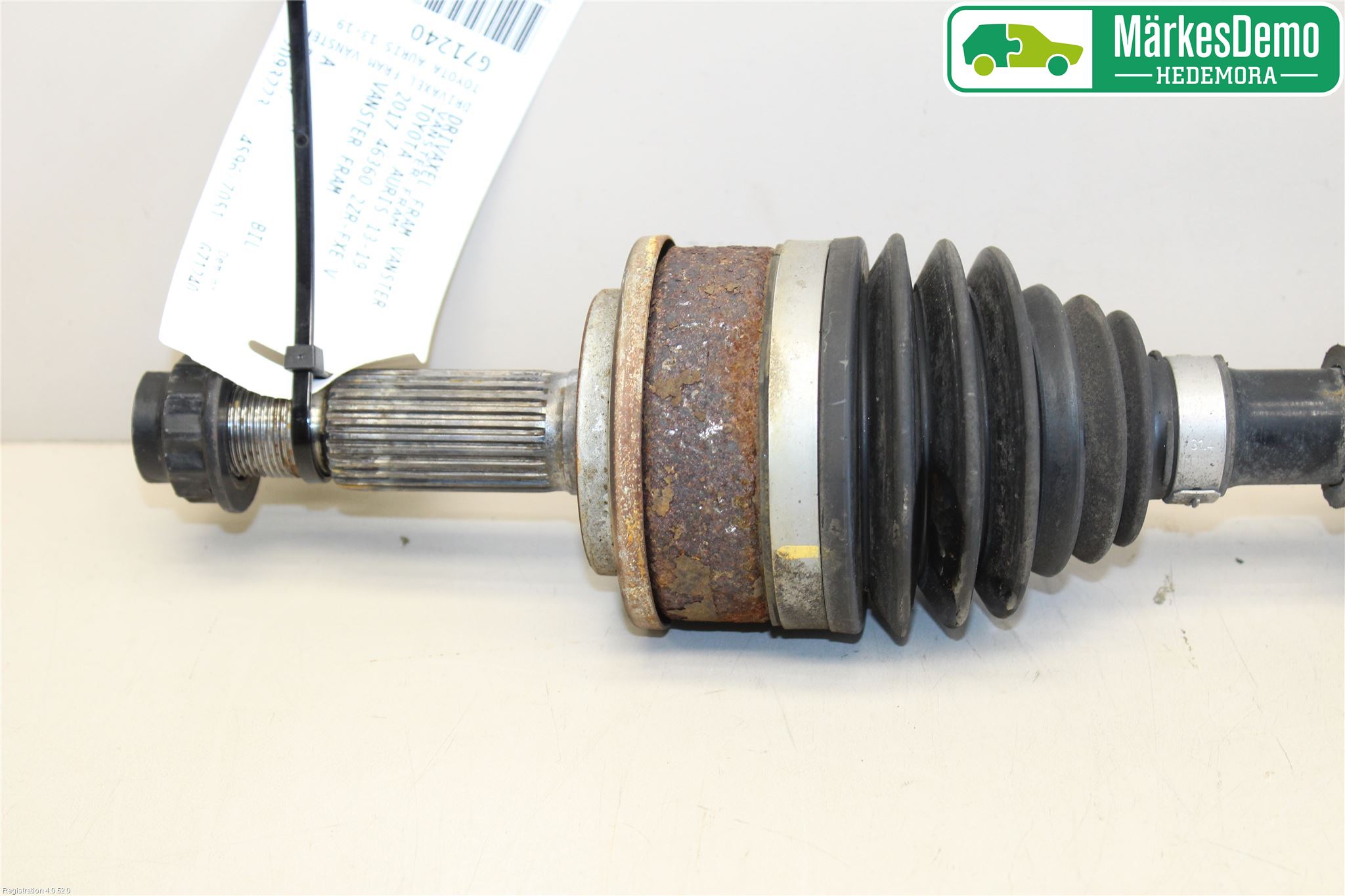 Toyota AURIS 13-19 Drivaxel Fram Vänster