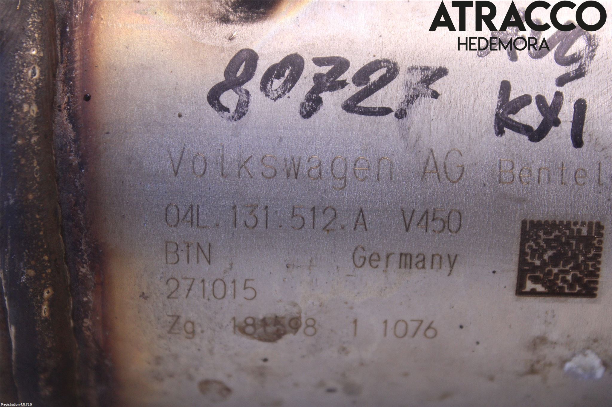 Audi A6/S6 4G 11-18 Avgaskylare